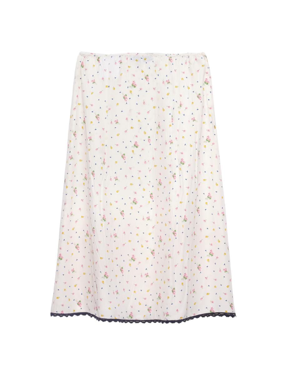【日本入手困難】プラダ Floral print ponge skirt スカート Prada Floral Print Ponge Skirt | Saks Fifth Avenue