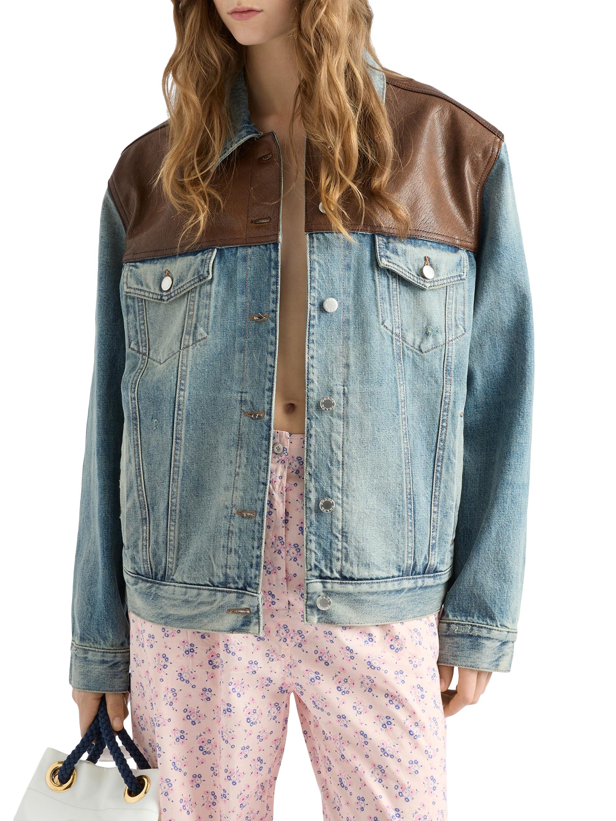 Blouson Jackets Gucci Denim Jacket Womens Women's Gucci Jackets Up - Main Image