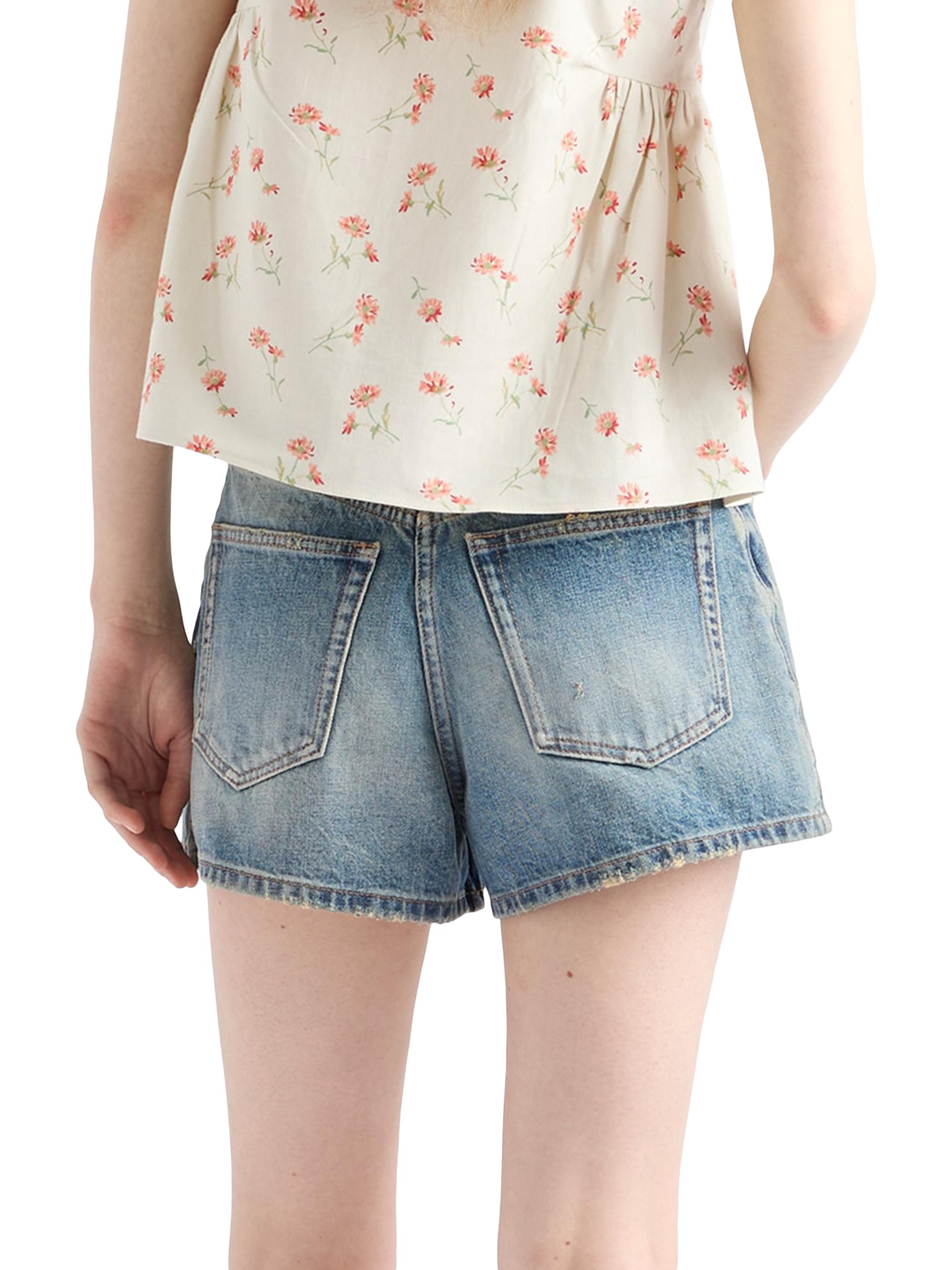 Prada Denim Shorts | Saks Fifth Avenue