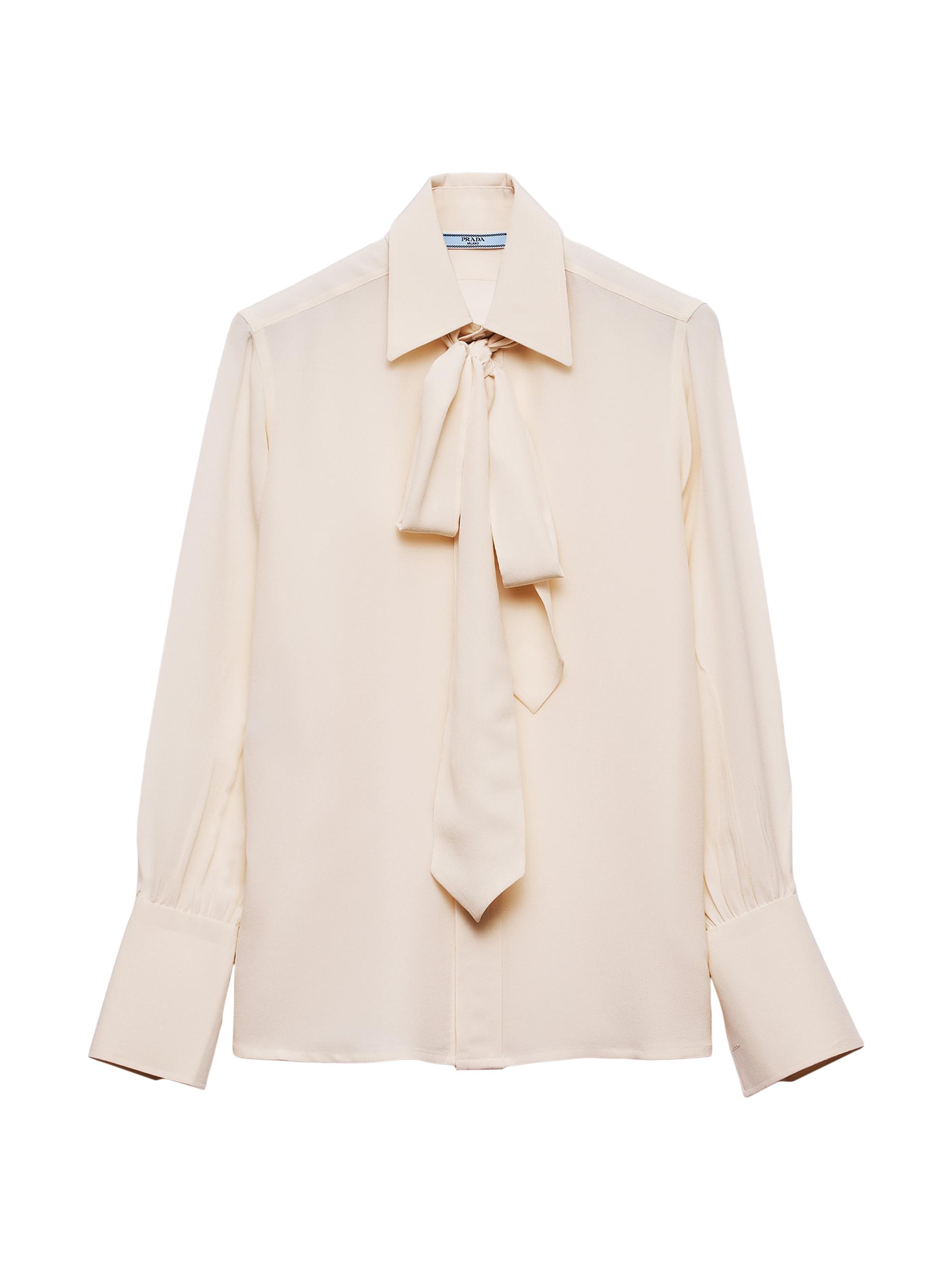 Prada Women's Old Marocain Shirt - Beige Khaki