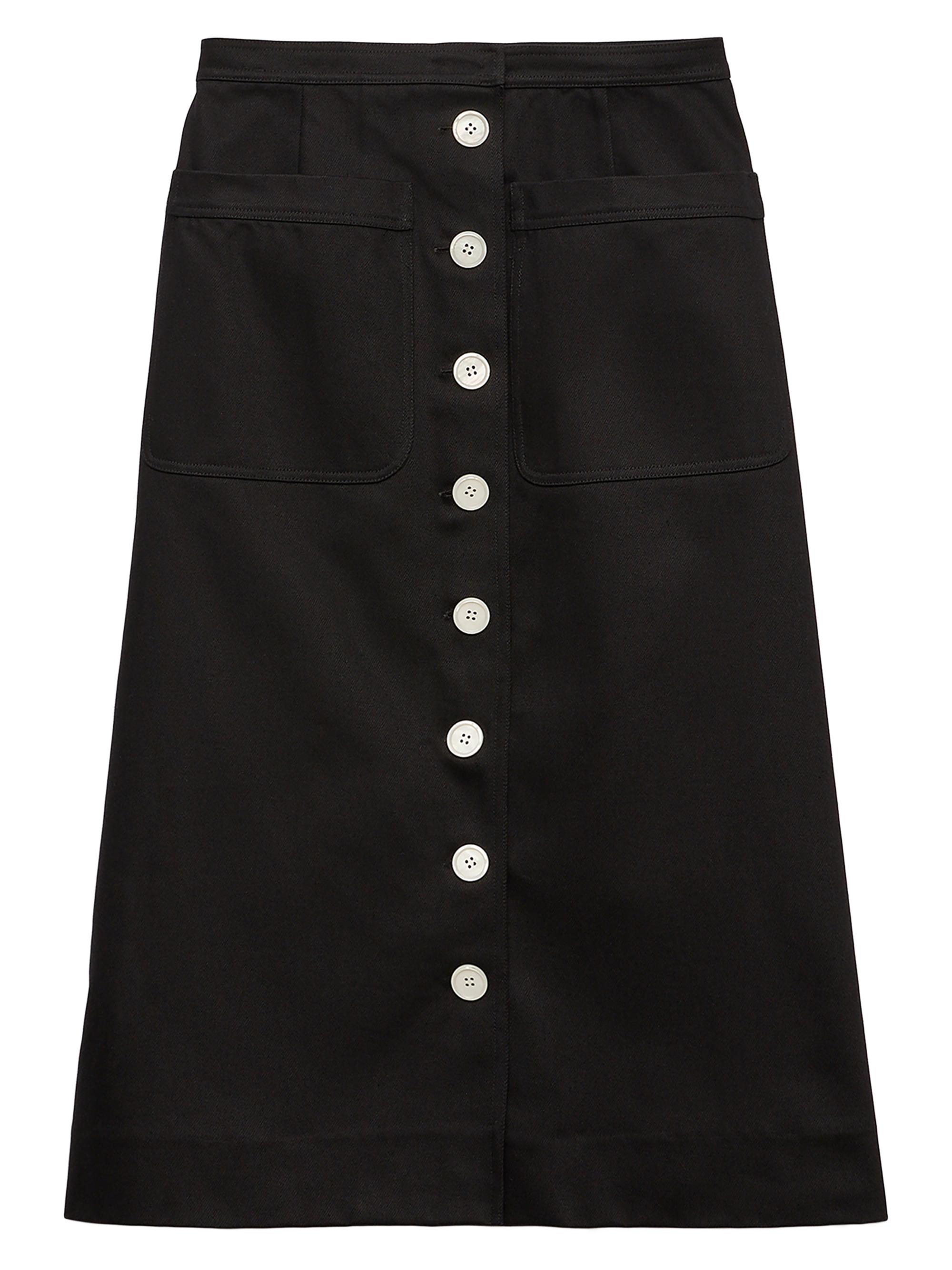 Prada Cotton Drill Skirt | Saks Fifth Avenue