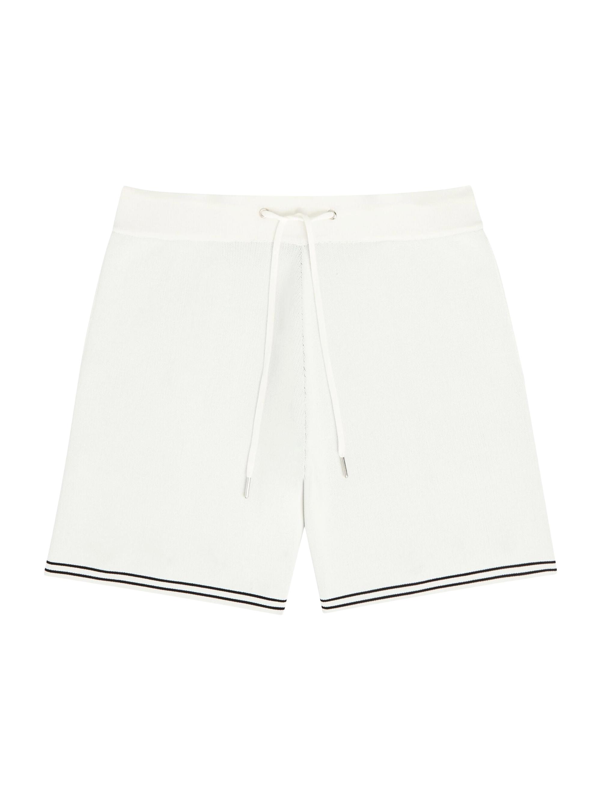 Ser.o.ya Men's Daniel Knit Shorts - White