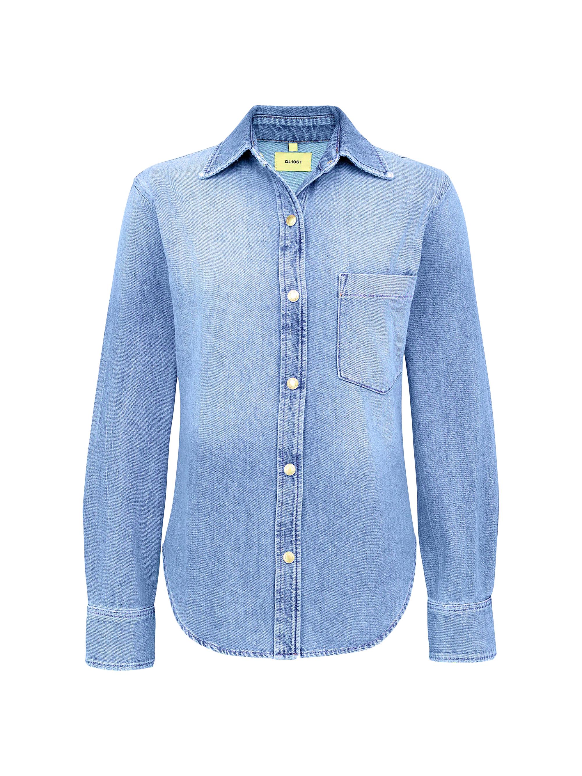 DL1961 Premium Denim Women's Ines Shirt - River Bank