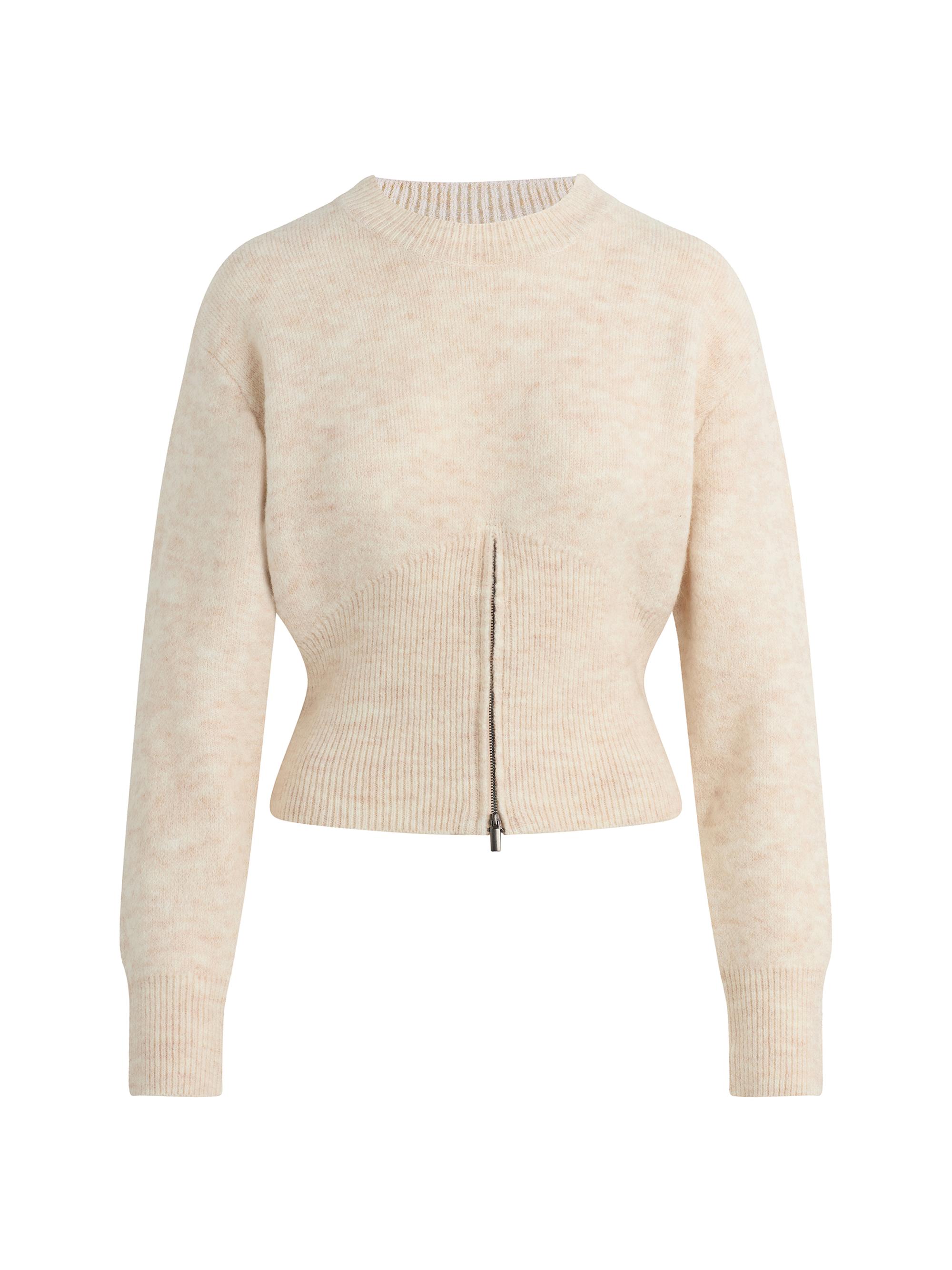 Hudson Jeans Women's Lizbeth Wool-Blend Sweater - Oatmeal