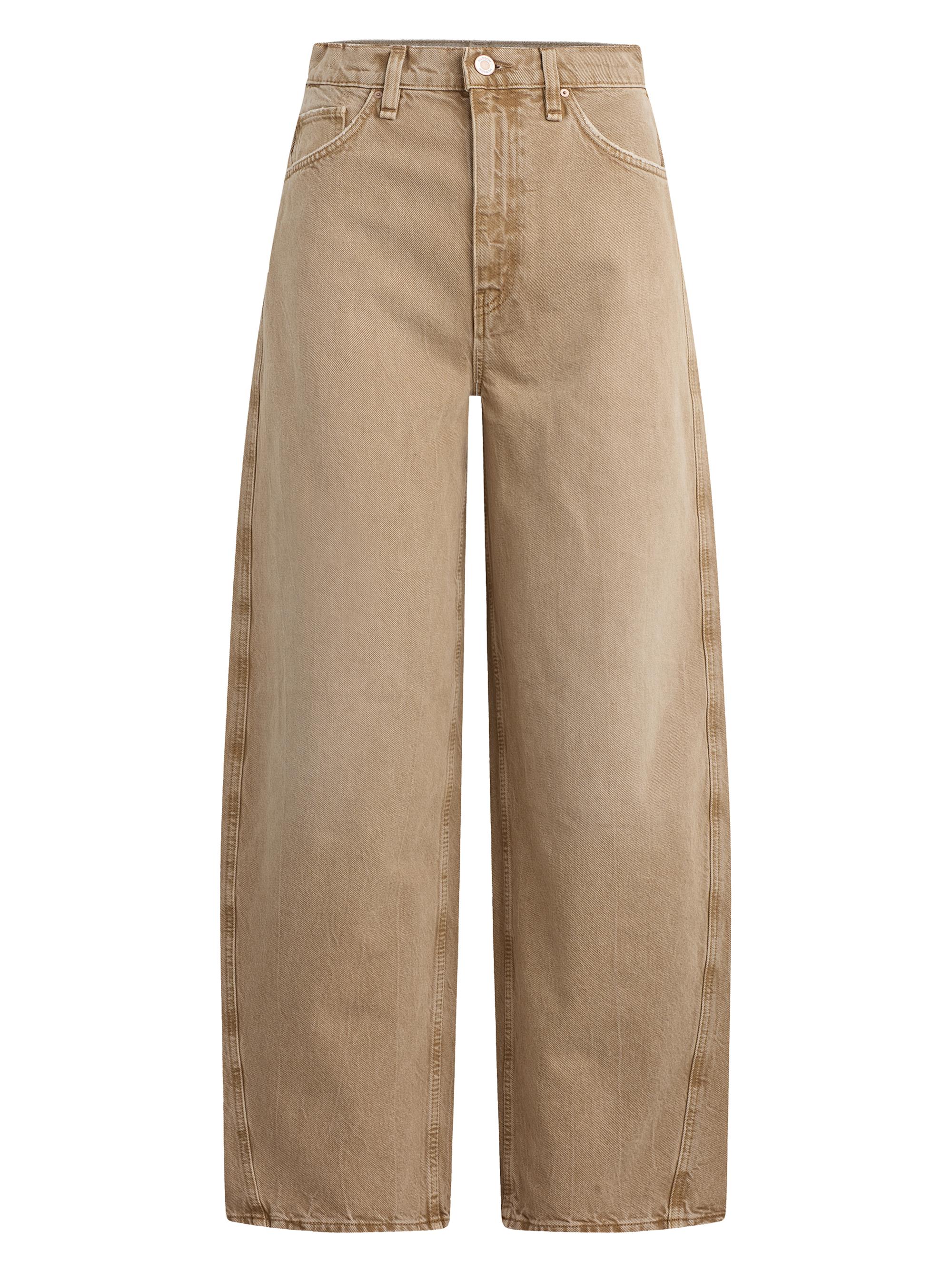 Hudson Jeans Women's Bailey Barrel Relaxed-Fit Jeans - Burnt Khaki