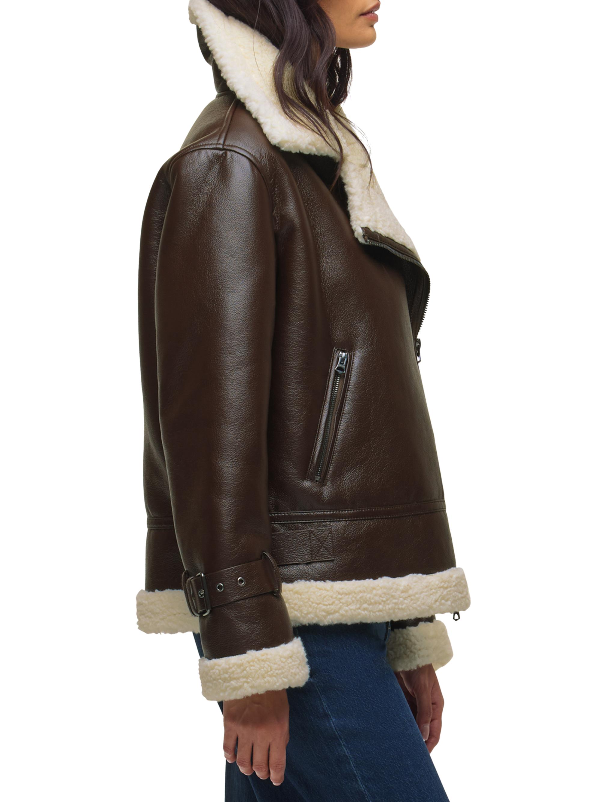 Hudson Jeans Faux Leather Jacket | Saks Fifth Avenue