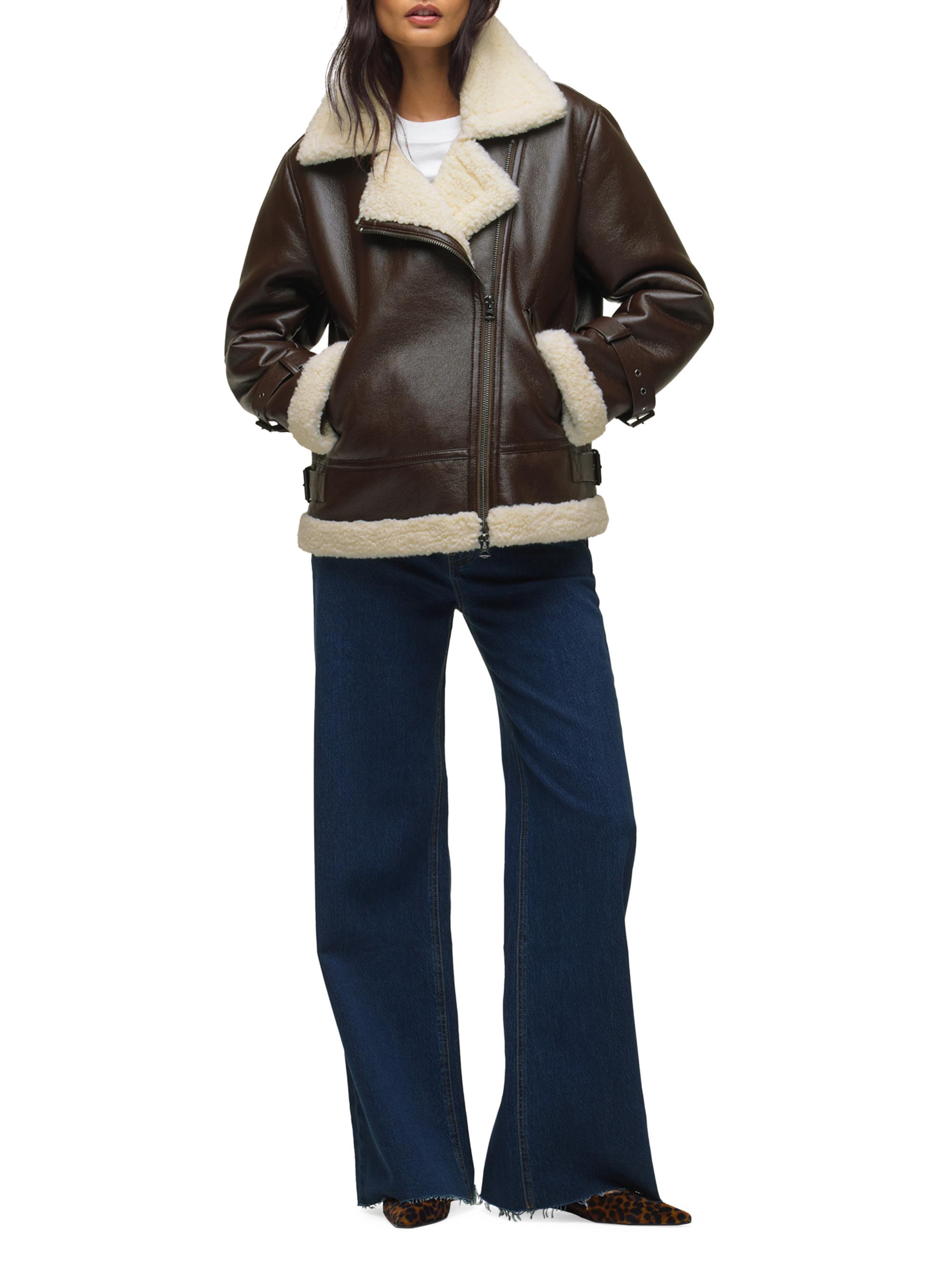 Hudson Jeans Faux Leather Jacket | Saks Fifth Avenue
