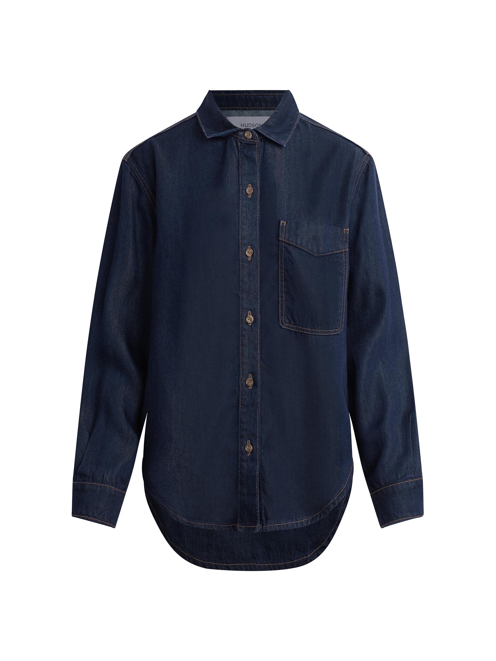 Derek Lam 10 Crosby Wesley Denim Shirt | Saks Fifth Avenue