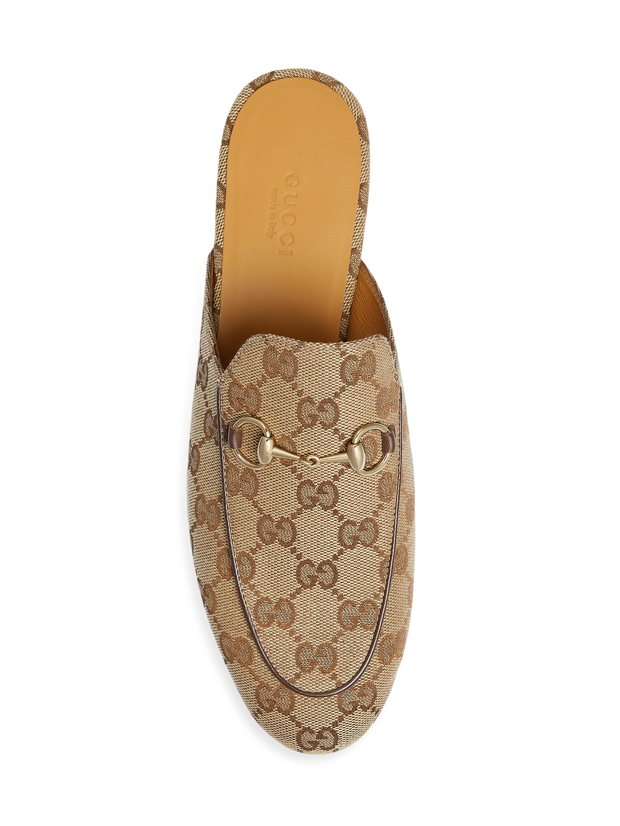 靴 Gucci Beige bow GG mules 靴 Gucci Beige bow GG mules Gucci Brown/Beige GG Canvas