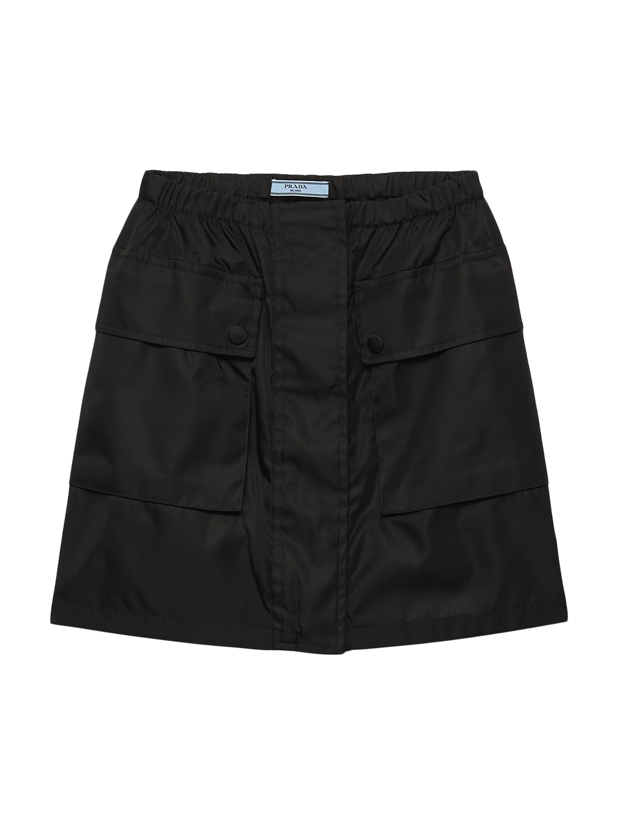 Prada Women's Re-Nylon Miniskirt - Black