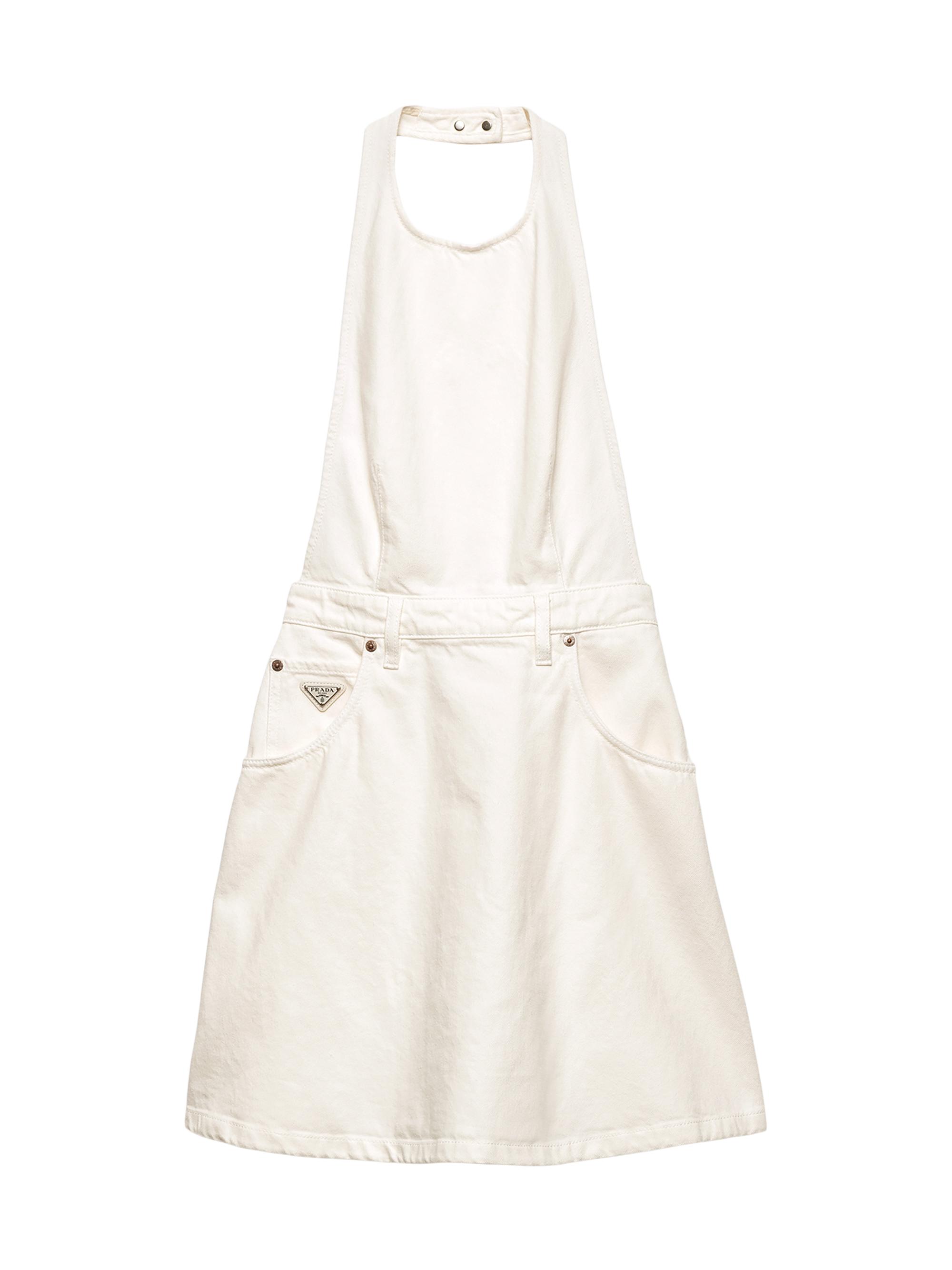 Prada Denim Mini-Dress | Saks Fifth Avenue