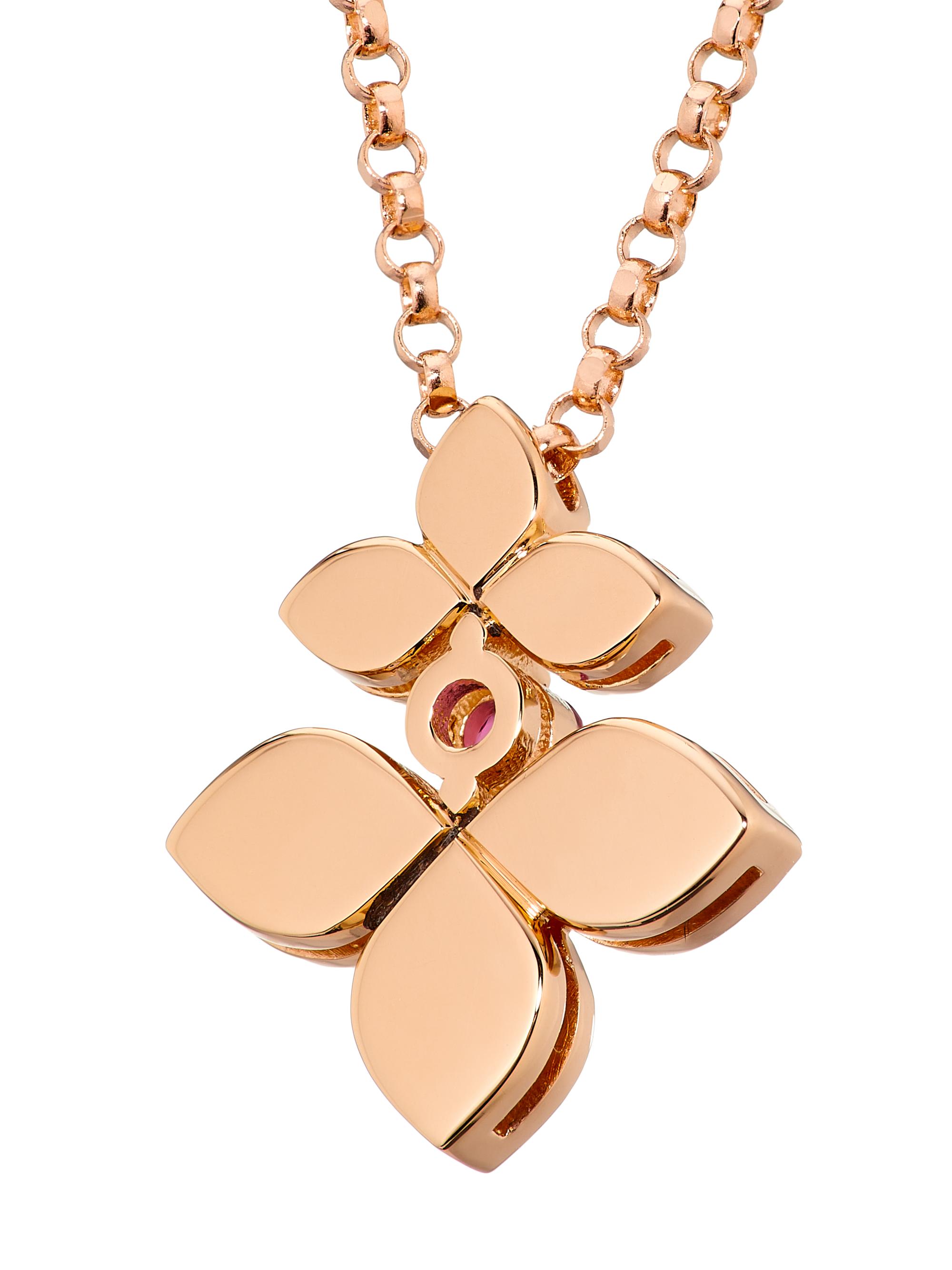 Quiges: Eligo Jewellery Placcato Oro Rosa TRUST GOLD PEACE Moneta Ovale