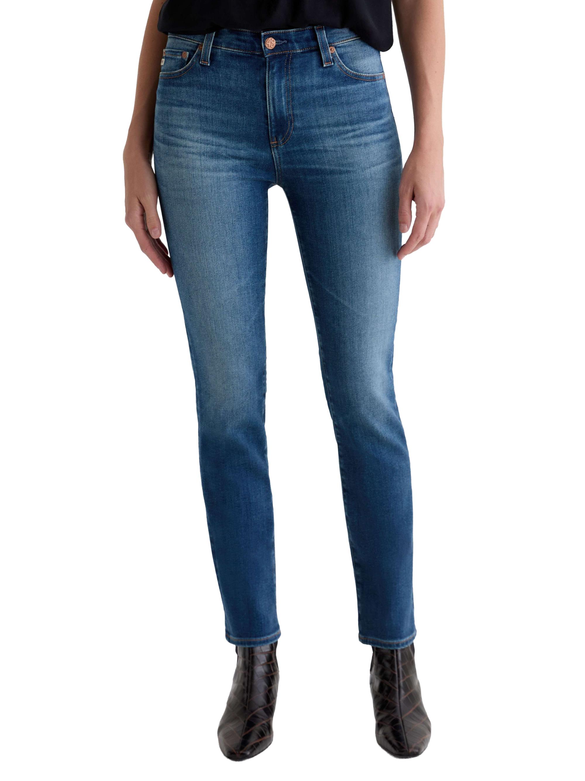 AG Jeans Women's Mari Mid-Rise Slim Straight-Leg Jeans - 12 Years Assumption
