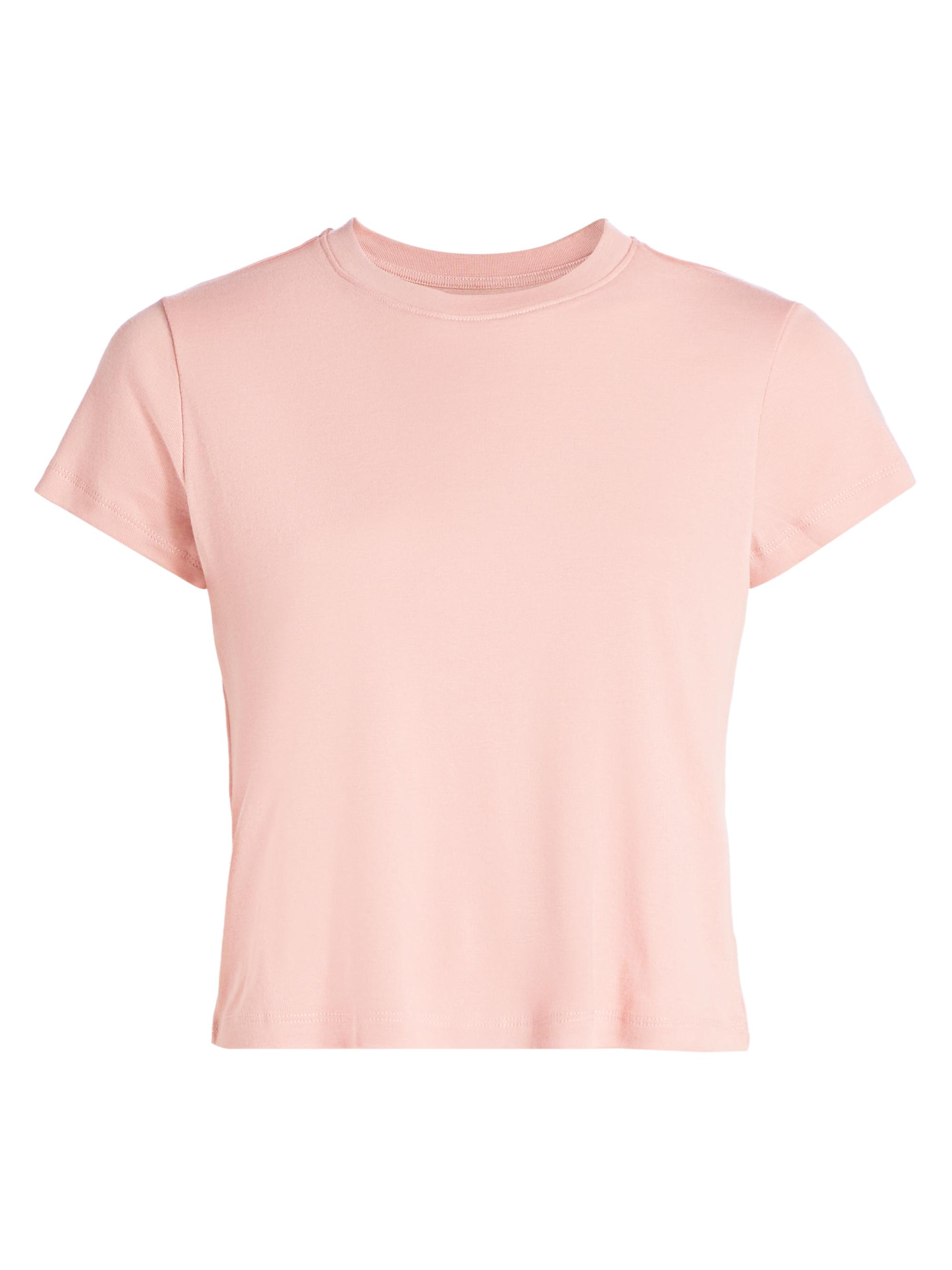 AG Jeans Women's Sadie Crewneck T-Shirt - Sparkling Rose | Thumbnail 8