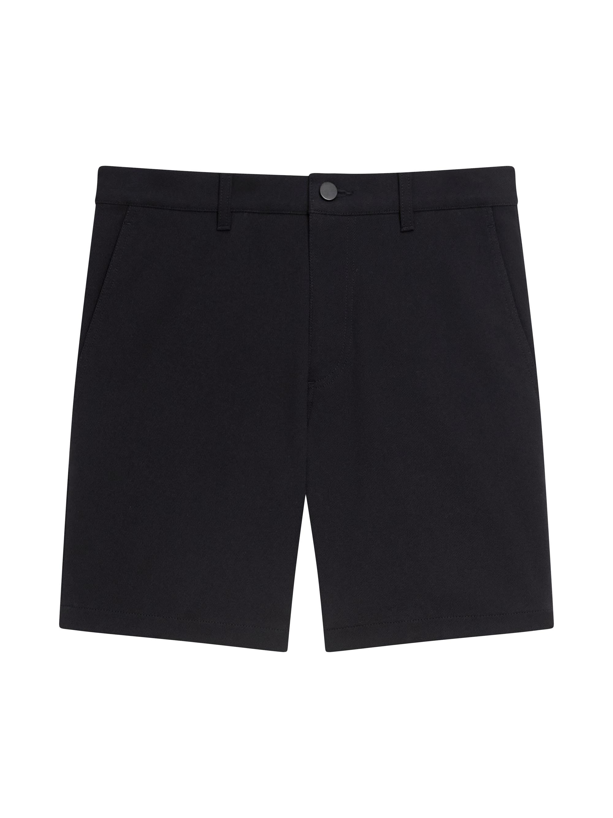 Theory Men's Cotton-Blend Mid-Rise Shorts - Black