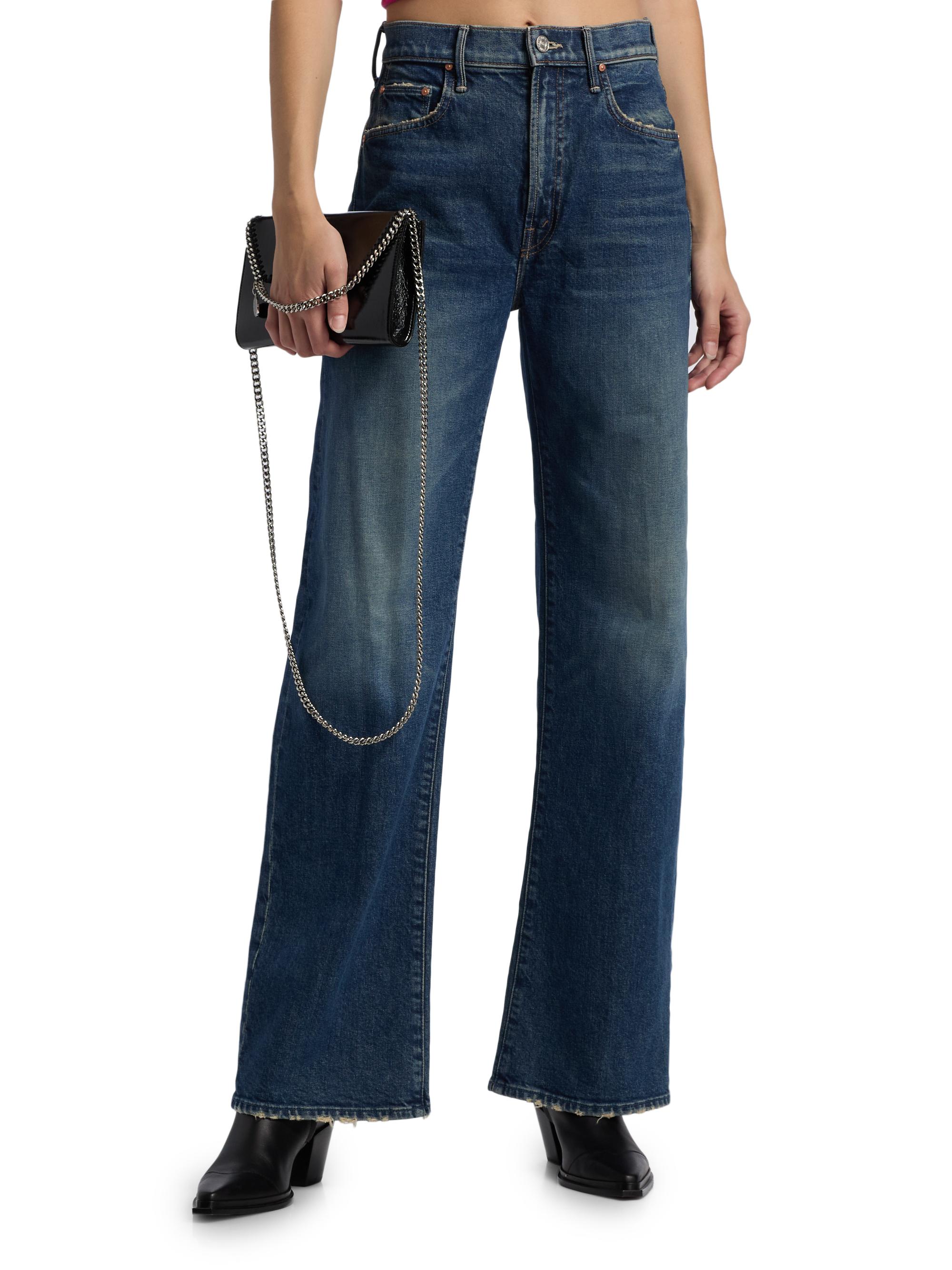 The Lasso Sneak High-Rise Straight-Leg Jeans