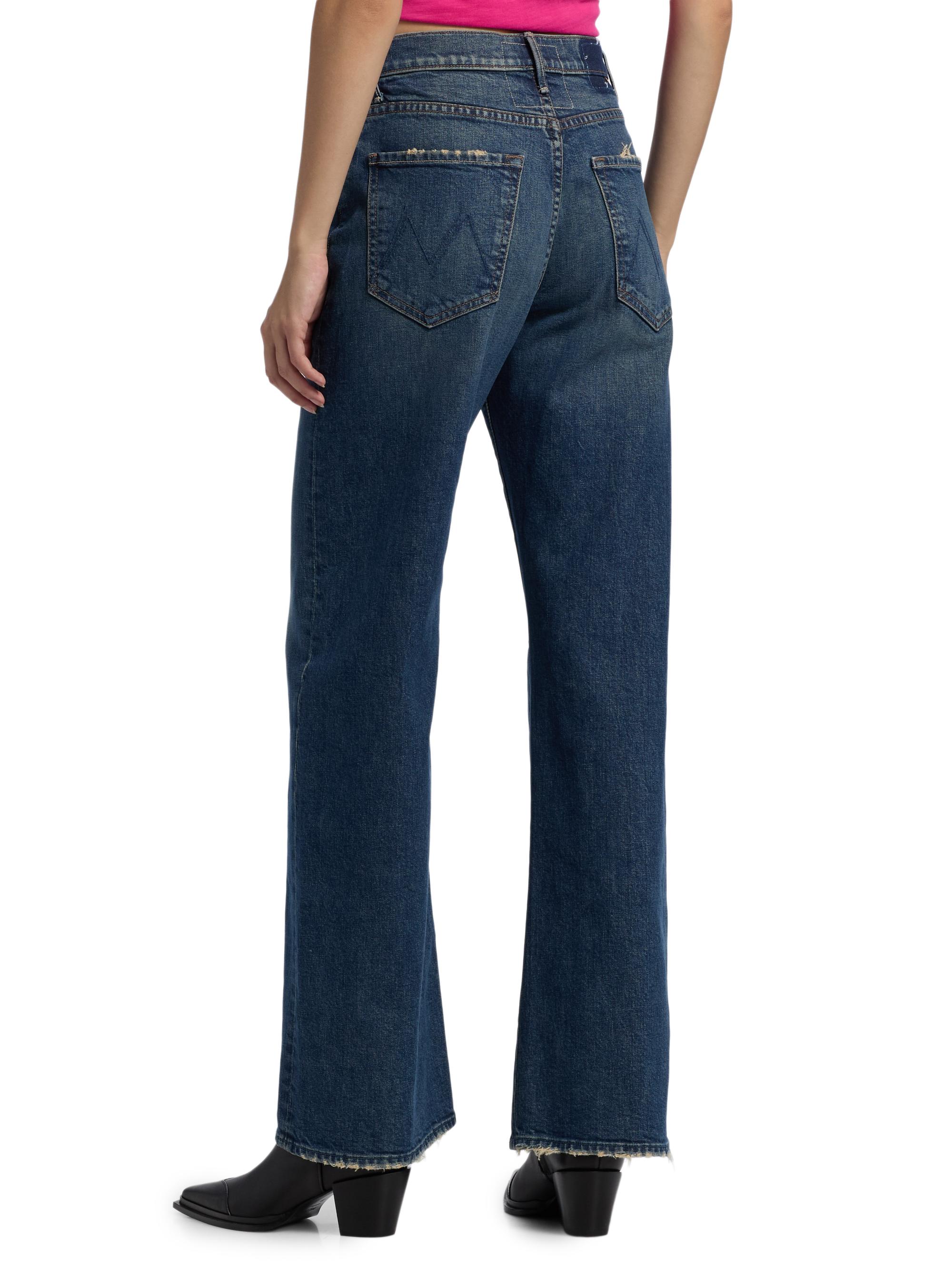 The Lasso Sneak High-Rise Straight-Leg Jeans
