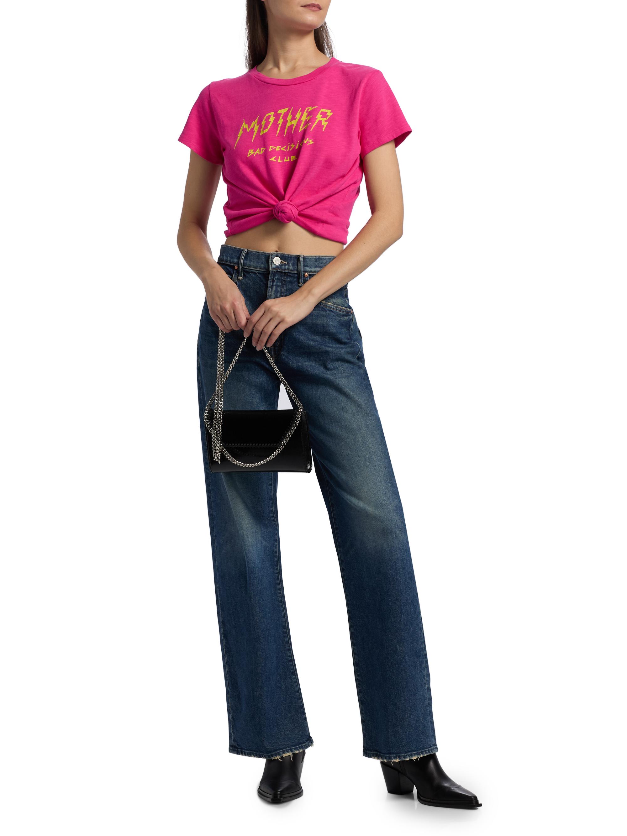 The Lasso Sneak High-Rise Straight-Leg Jeans