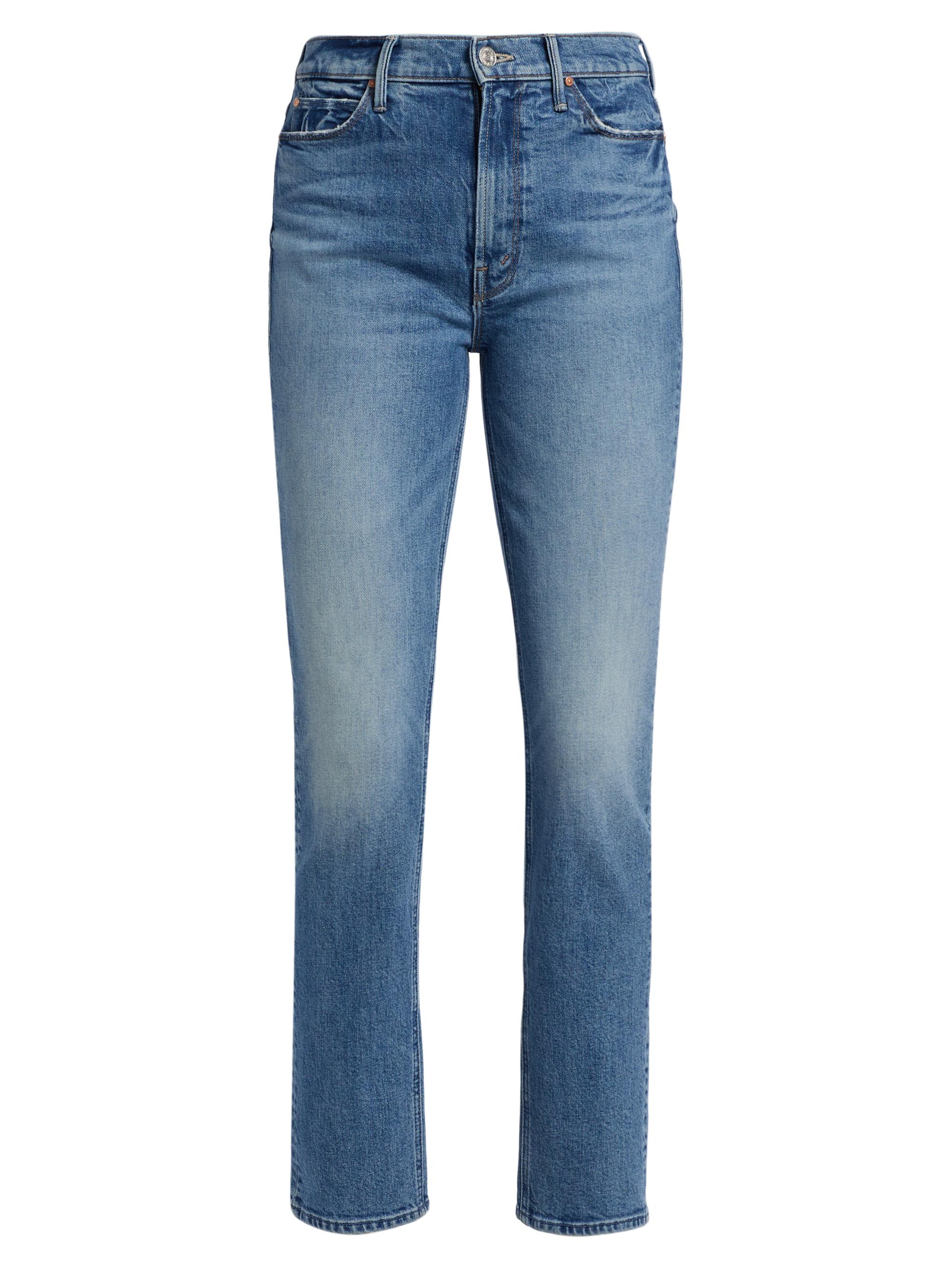 Mother Tripper High-Rise Straight-Leg Jeans | Saks Fifth Avenue