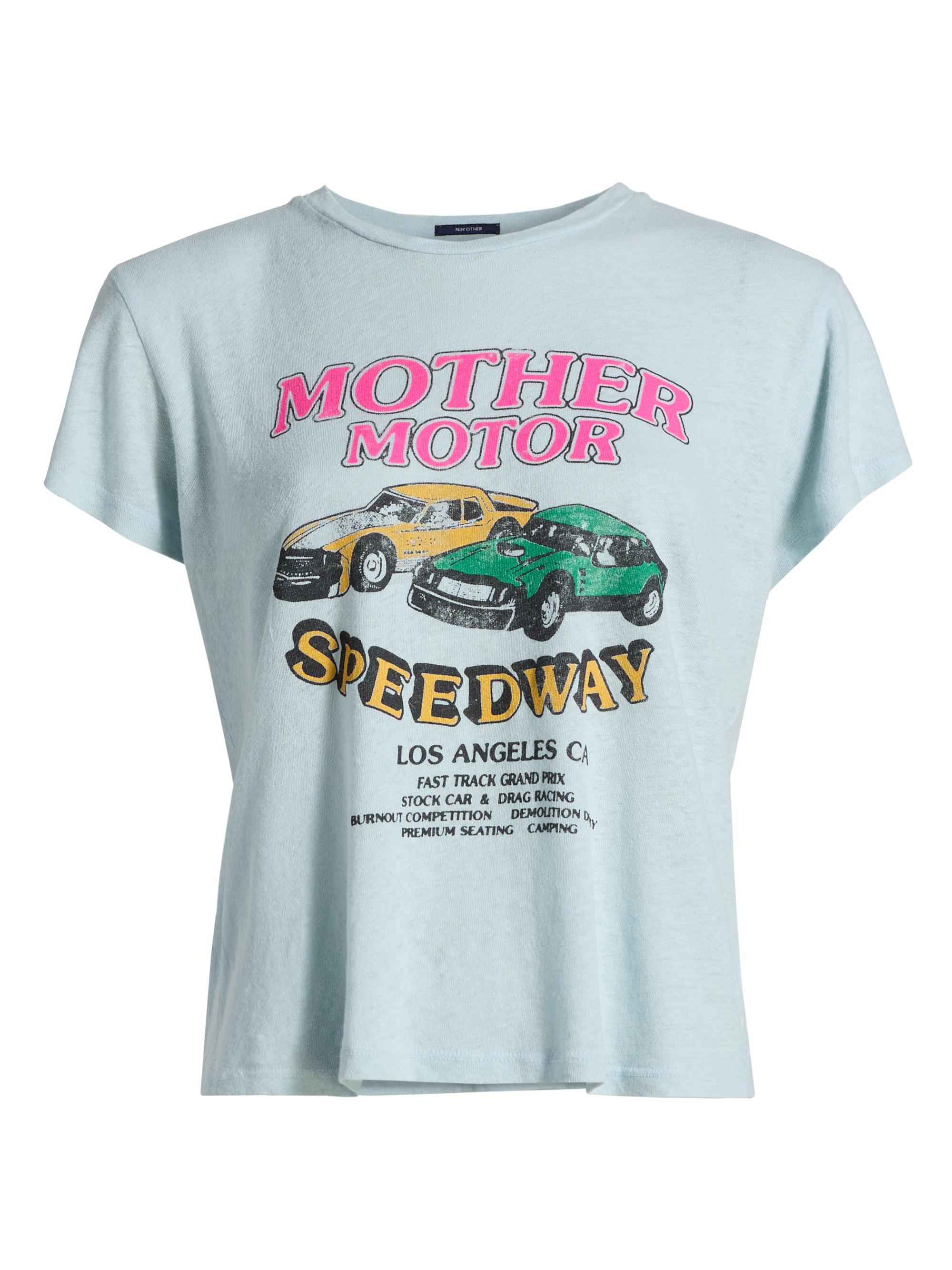 Mother The Sinful Cotton-Linen T-Shirt | Saks Fifth Avenue