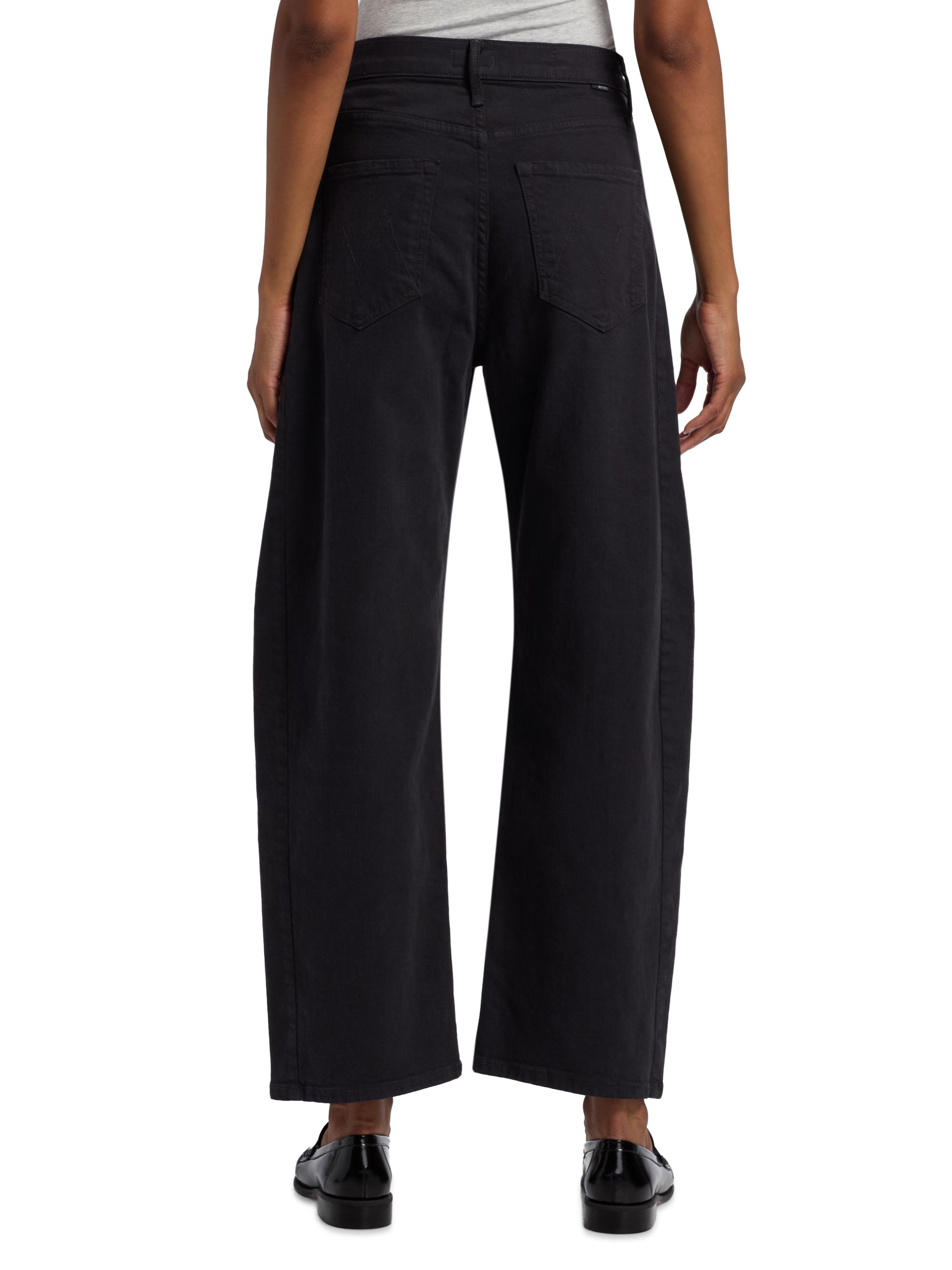 Mother Denim The Half Pipe Flood Barrel Leg Jean - Outta Sight