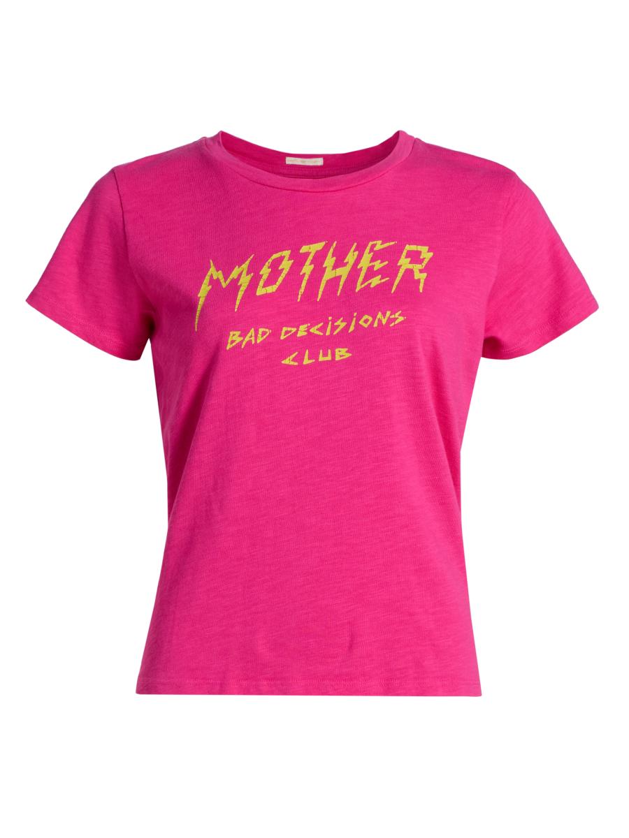 Mother The Lil Sinful Logo T-Shirt | Saks Fifth Avenue