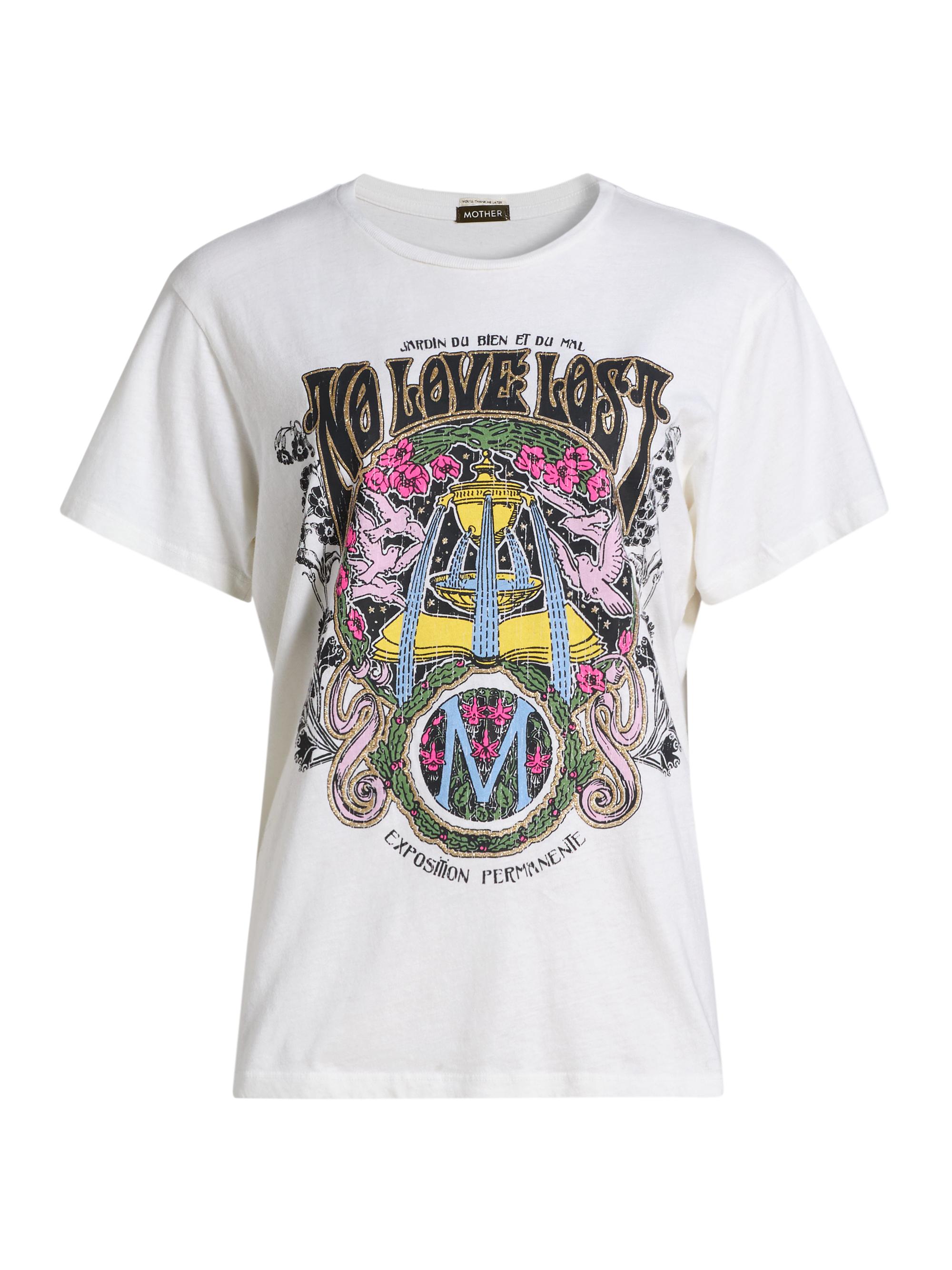 Mother Women's Rowdy Graphic Cotton T-Shirt - No Love Lost