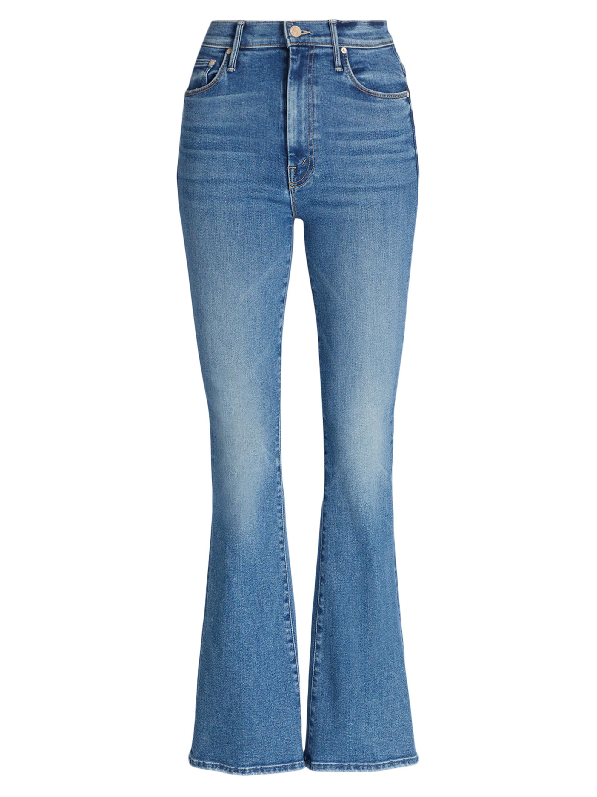 Mother Women's Weekender High-Rise Flare Jeans - Swing And A Miss