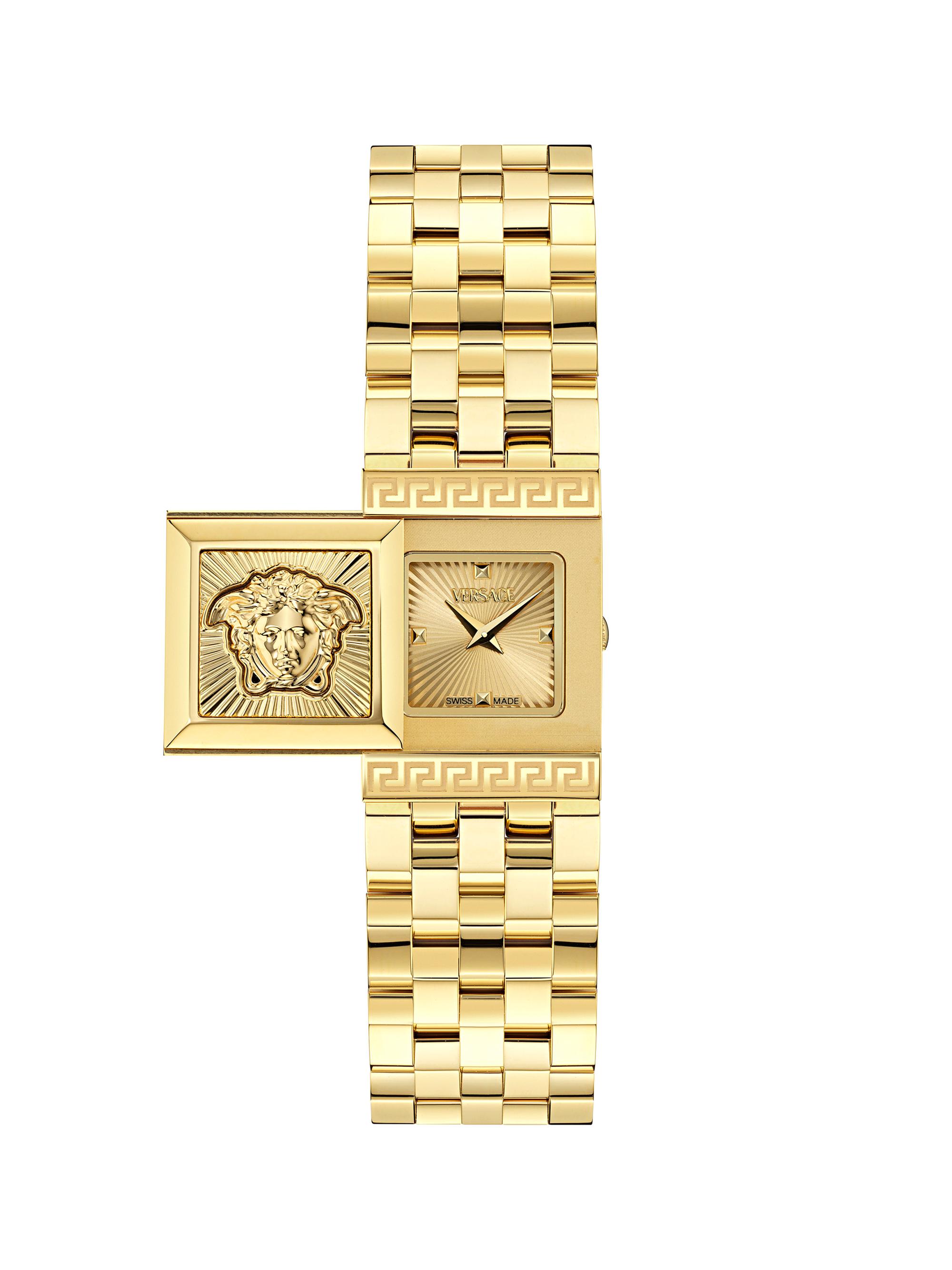 Versace Women's  Reveal Bracelet Watch - Yellow Gold