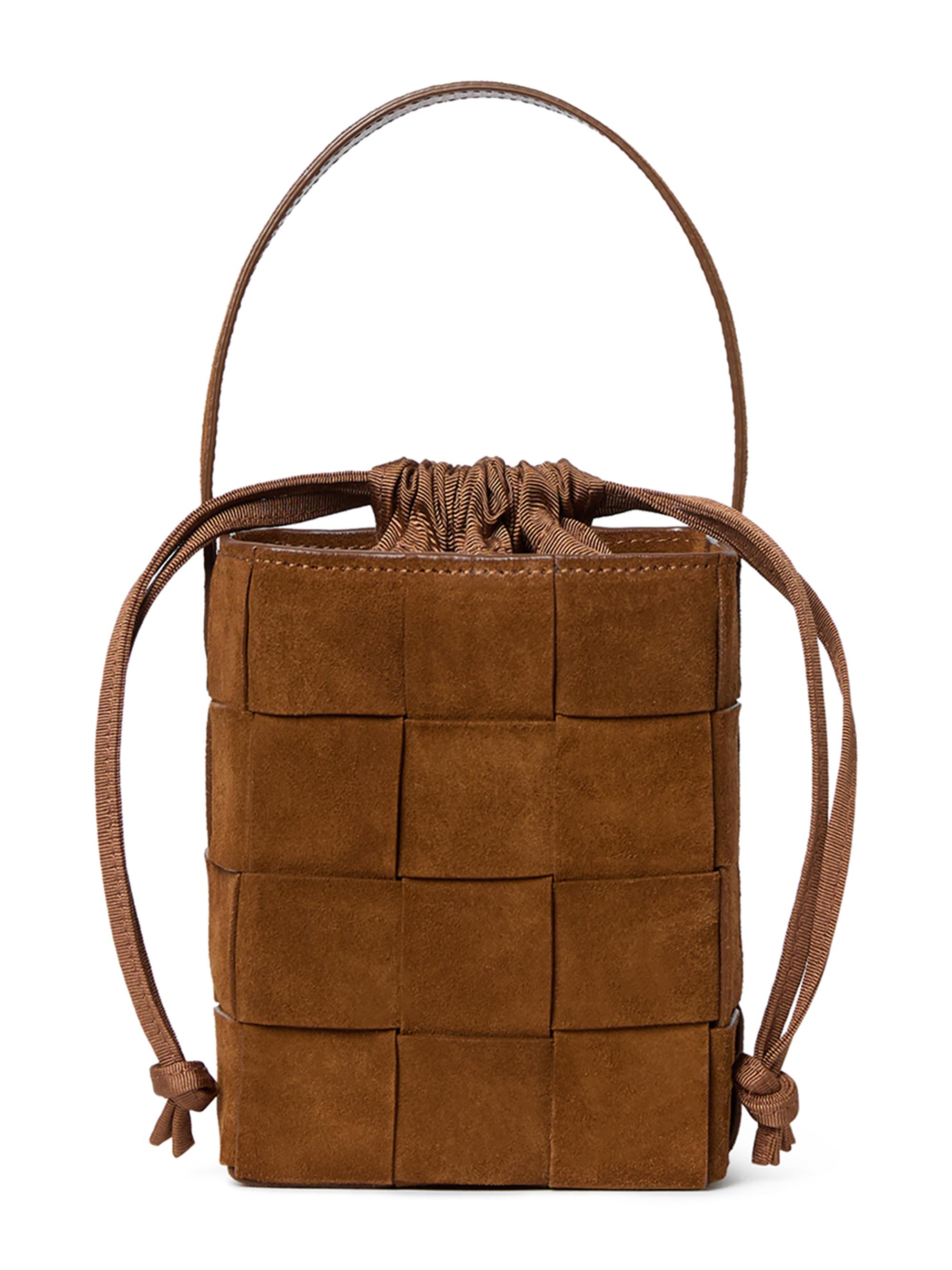 Liffner Belted Mini Leather Bucket Bag | Saks Fifth Avenue