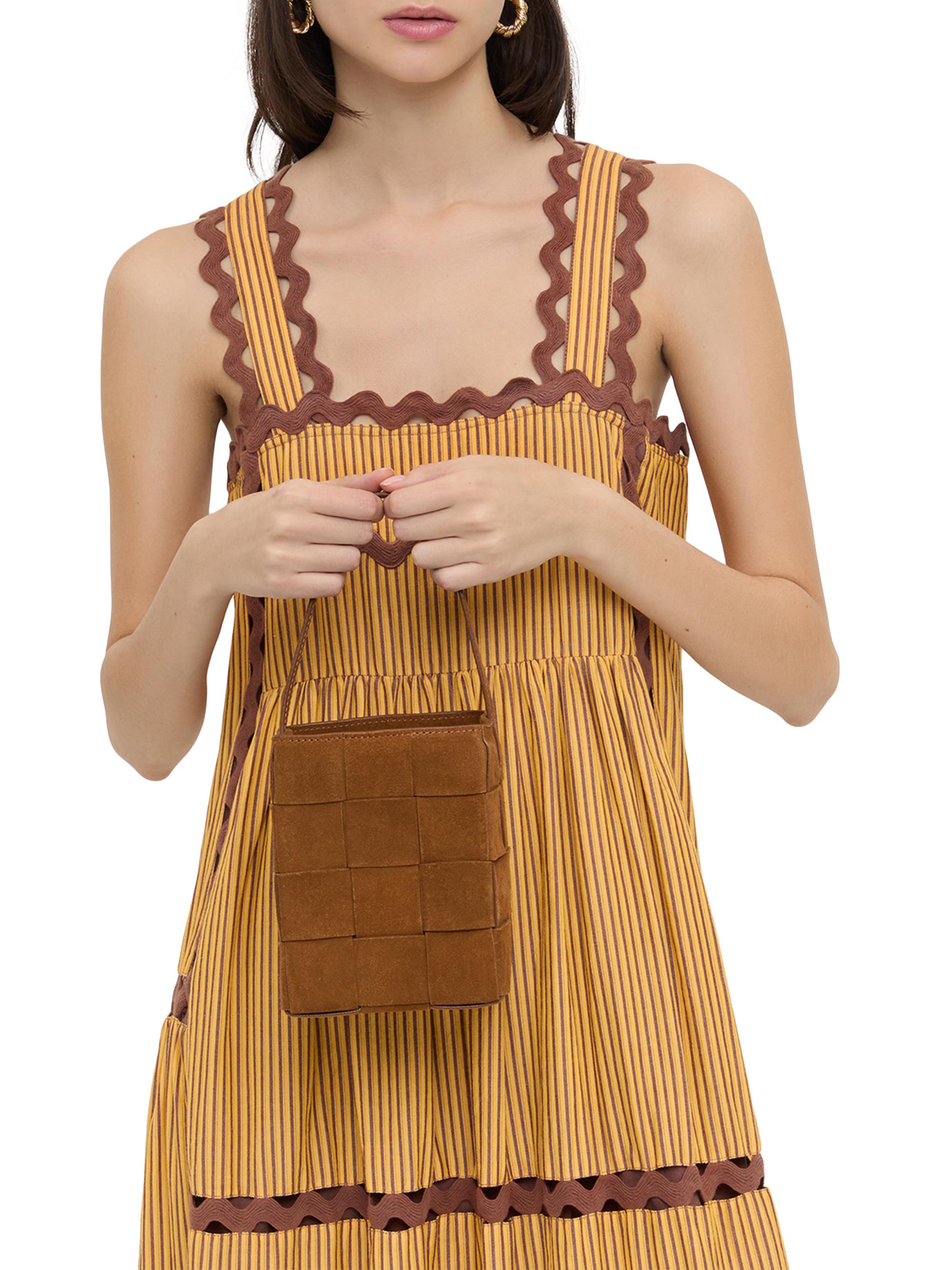 Loeffler Randall Laith Woven Leather Bucket Bag | Saks Fifth Avenue