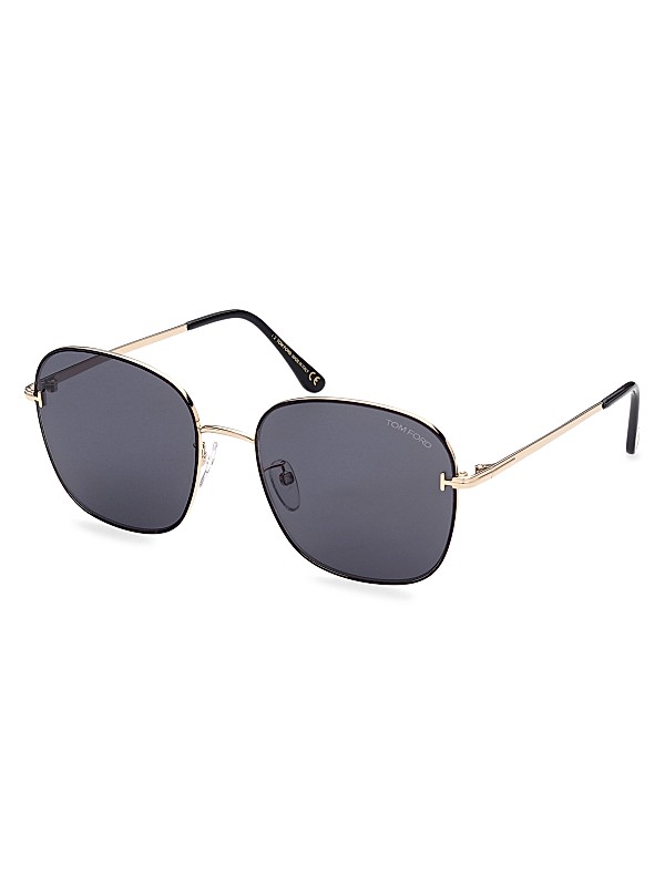 Shop TOM FORD Round 59MM Metal Sunglasses | Saks Fifth Avenue Shop TOM FORD Round 59MM Metal Sunglasses | Saks Fifth Avenue