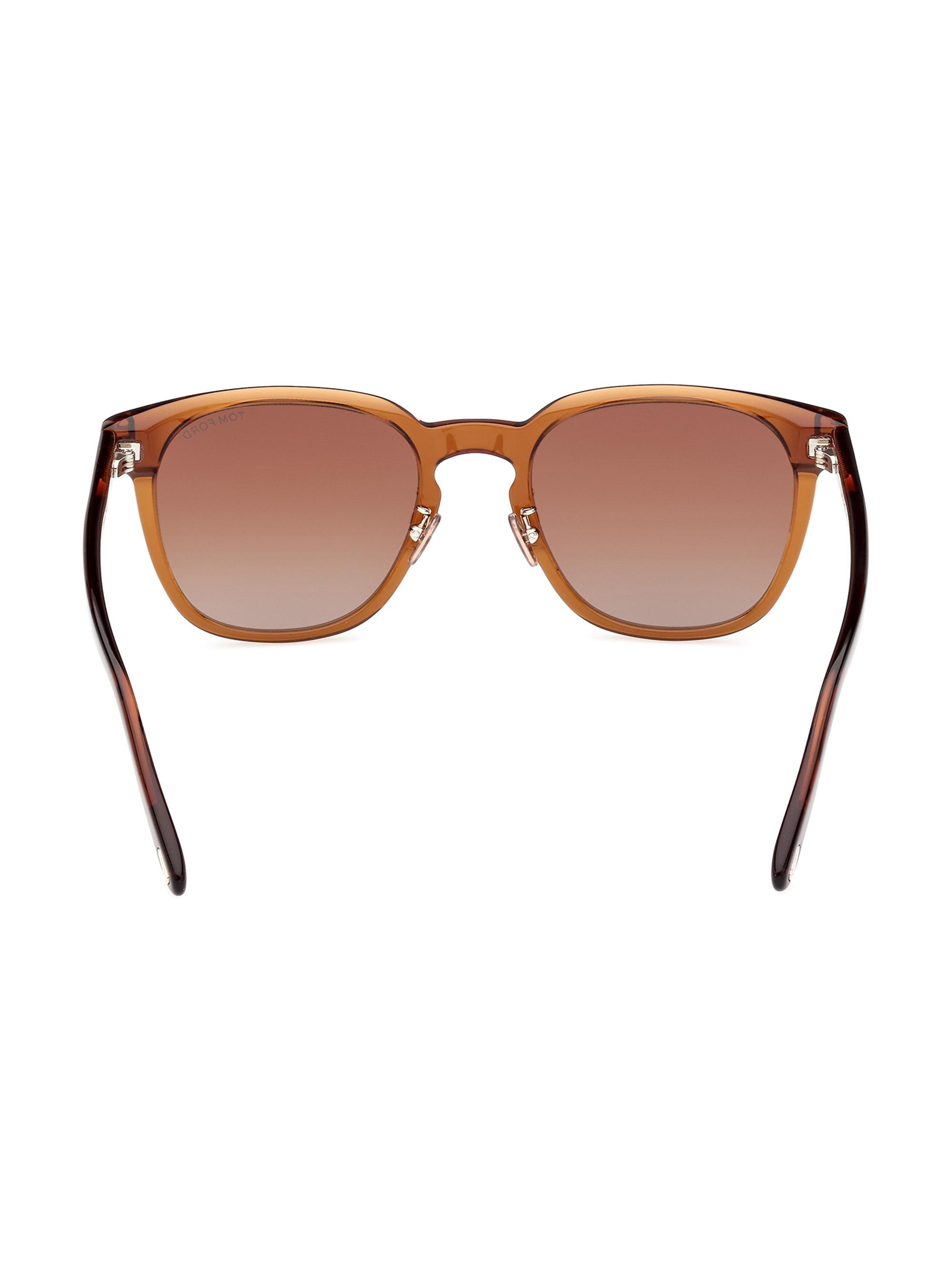 TOM FORD Gradient 56MM Square Sunglasses | Saks Fifth Avenue