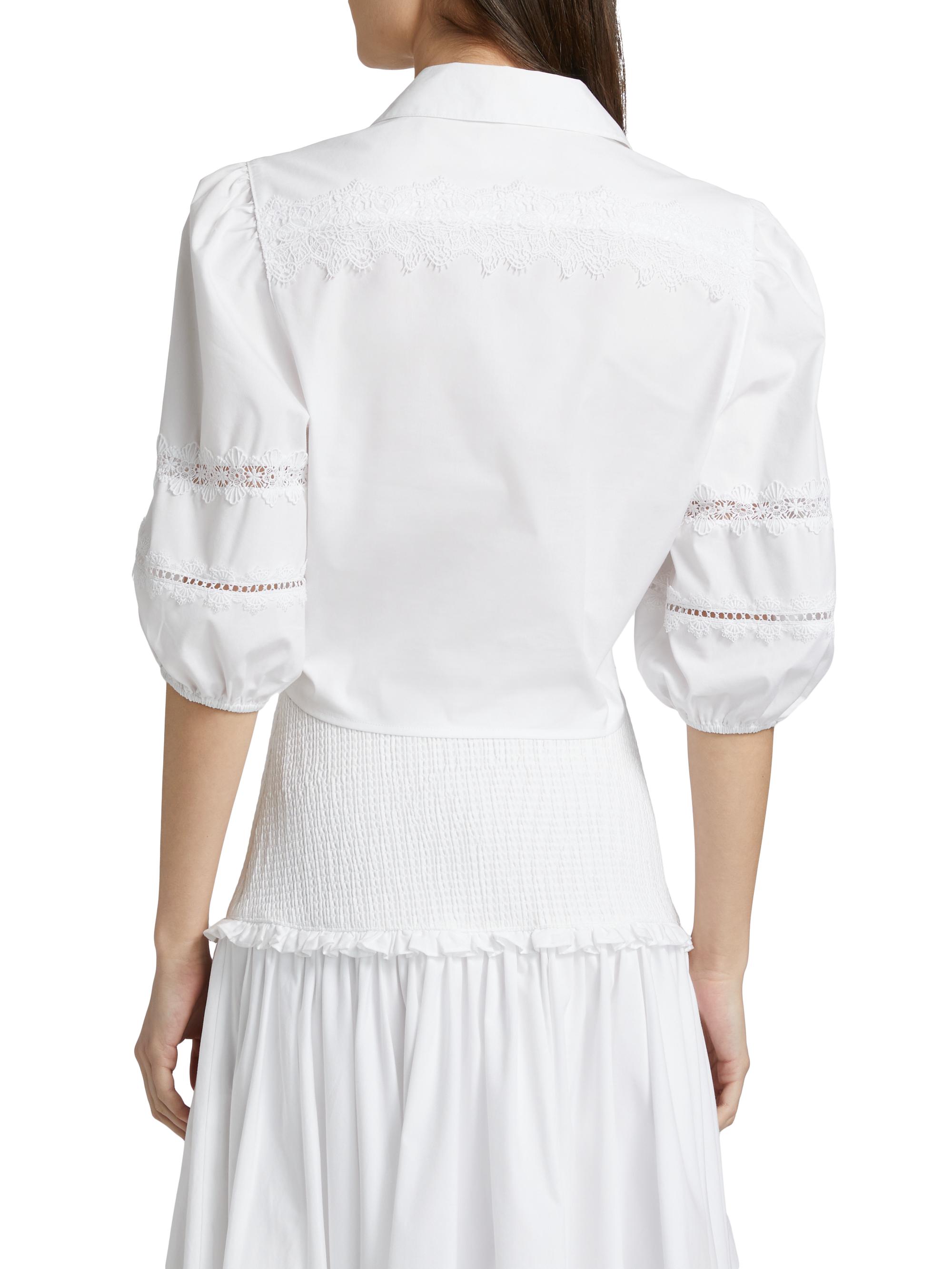Cinq à Sept Marianna Lace Top | Saks Fifth Avenue