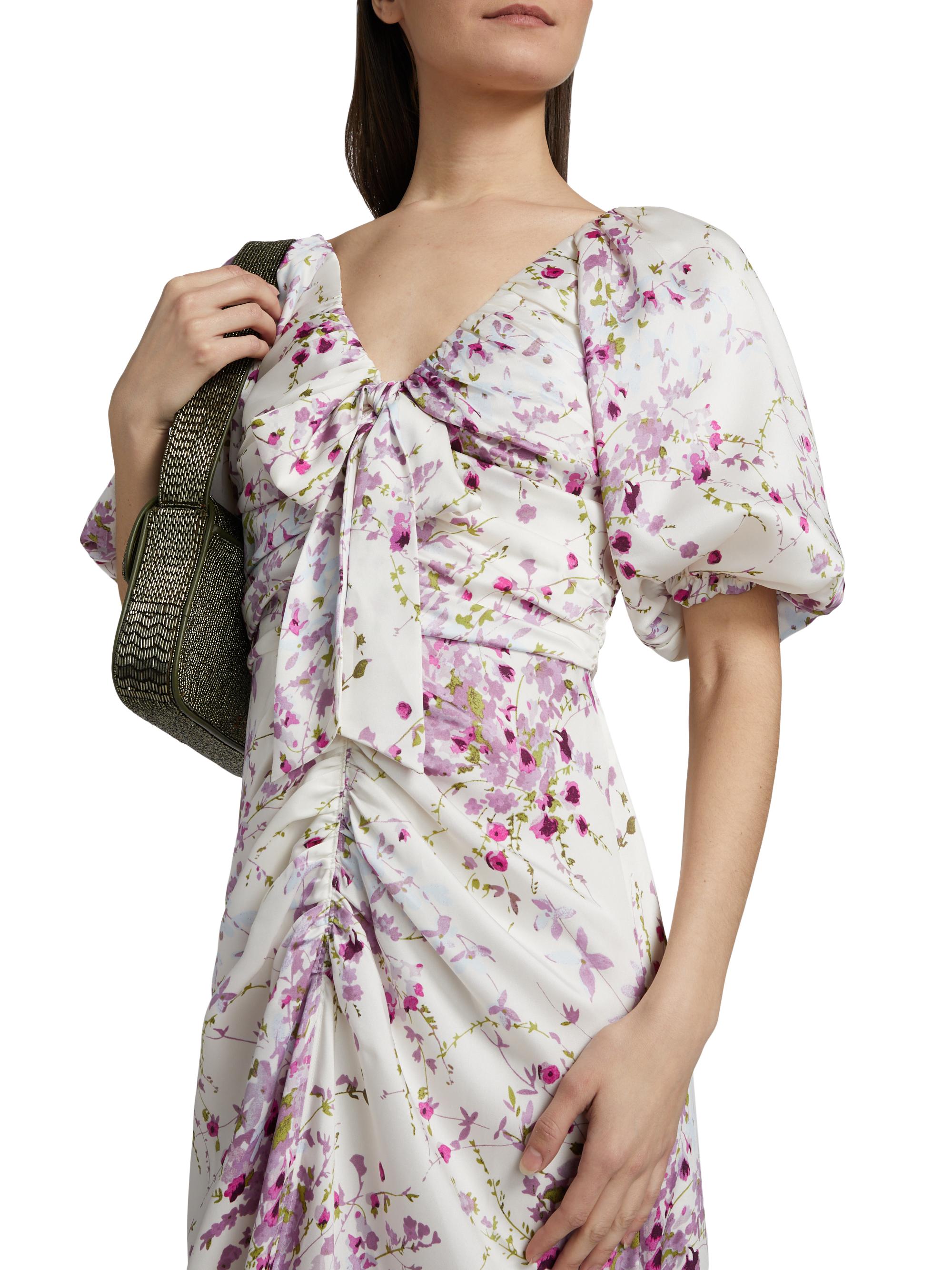Cinq  Sept Brenton Midsummer Bloom Midi-Dress | Saks Fifth Avenue