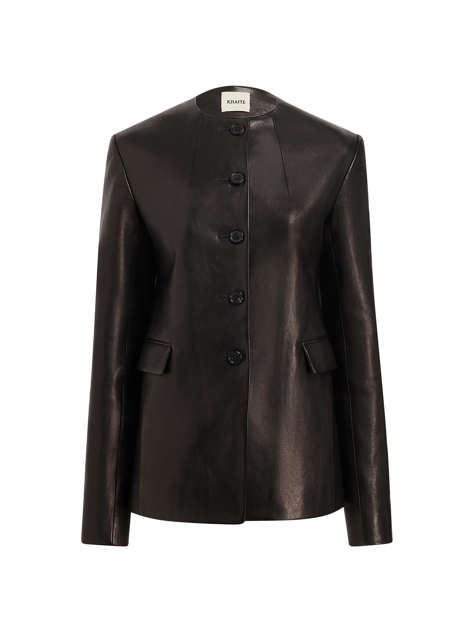 KHAITE ジャケット Khaite Samuel Pinstriped Wool-Blend Jacket | Saks Fifth Avenue