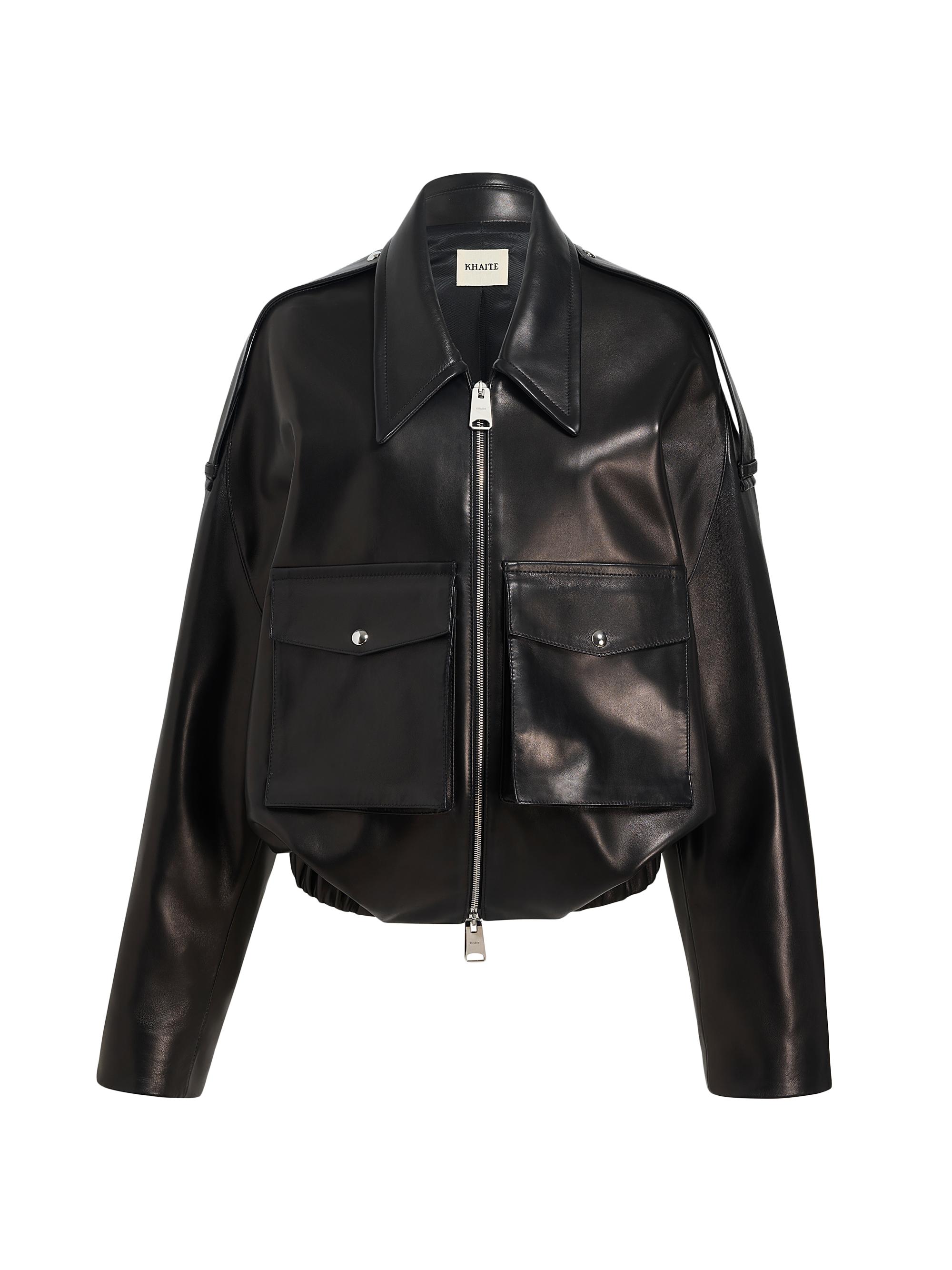 【送料&関税込】Sacai Black Grosgrain Oversize Jacket Sacai Grosgrain Nylon Twill Blouson Jacket | Saks Fifth Avenue