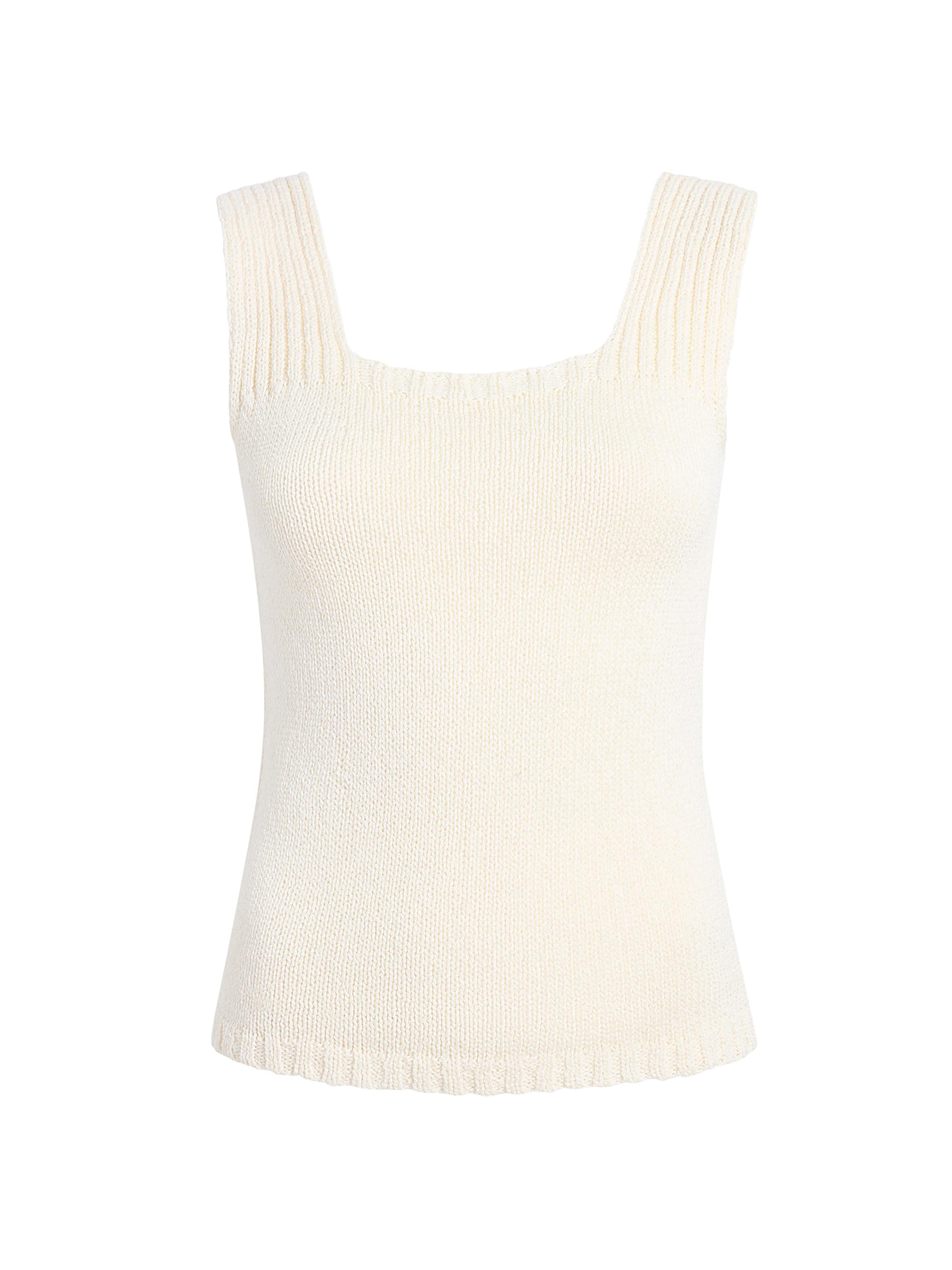 Khaite Wil Cotton Tank Top | Saks Fifth Avenue