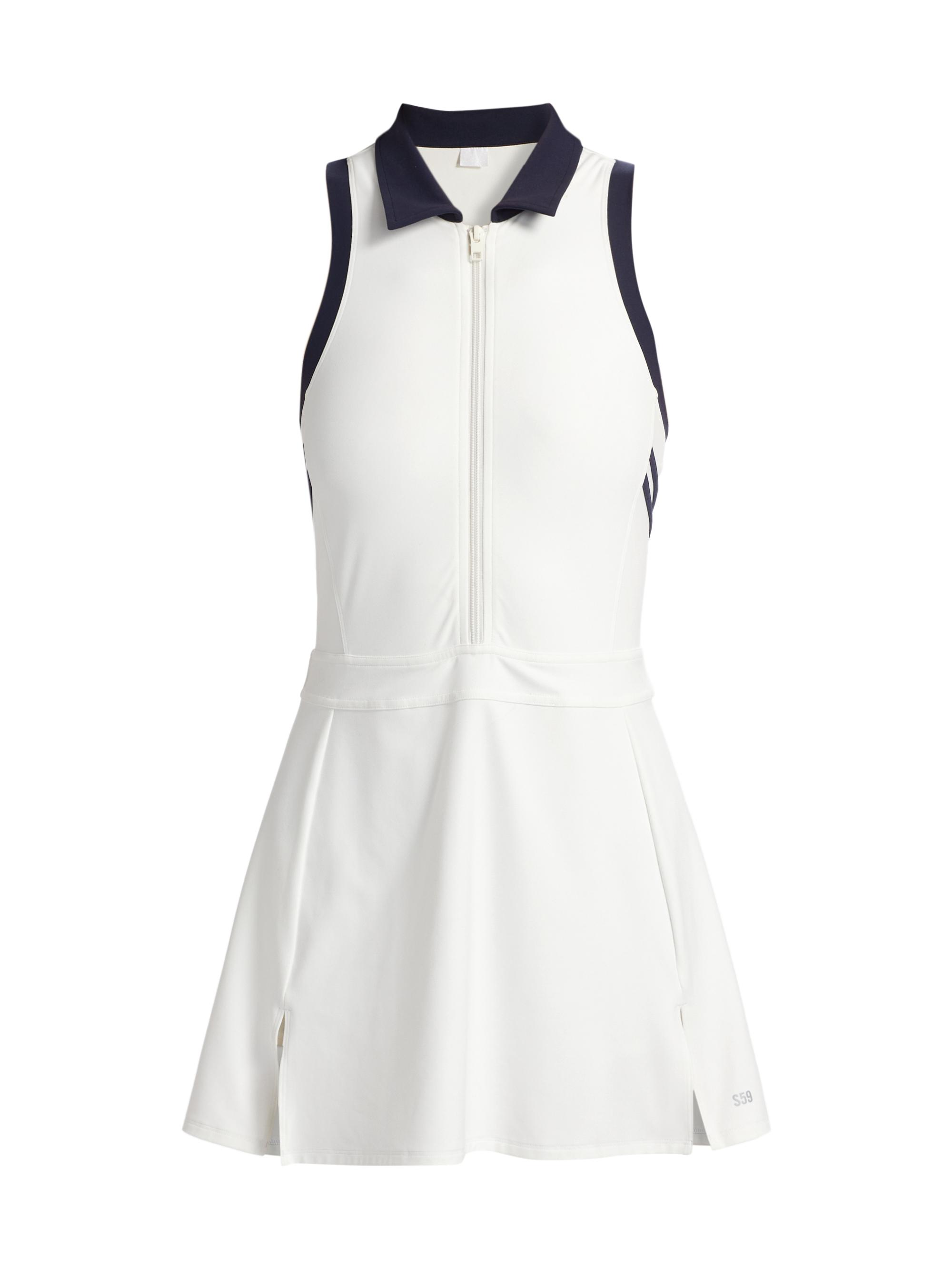 Splits59 Women's Austin Rigor A-Line Minidress - White Indigo