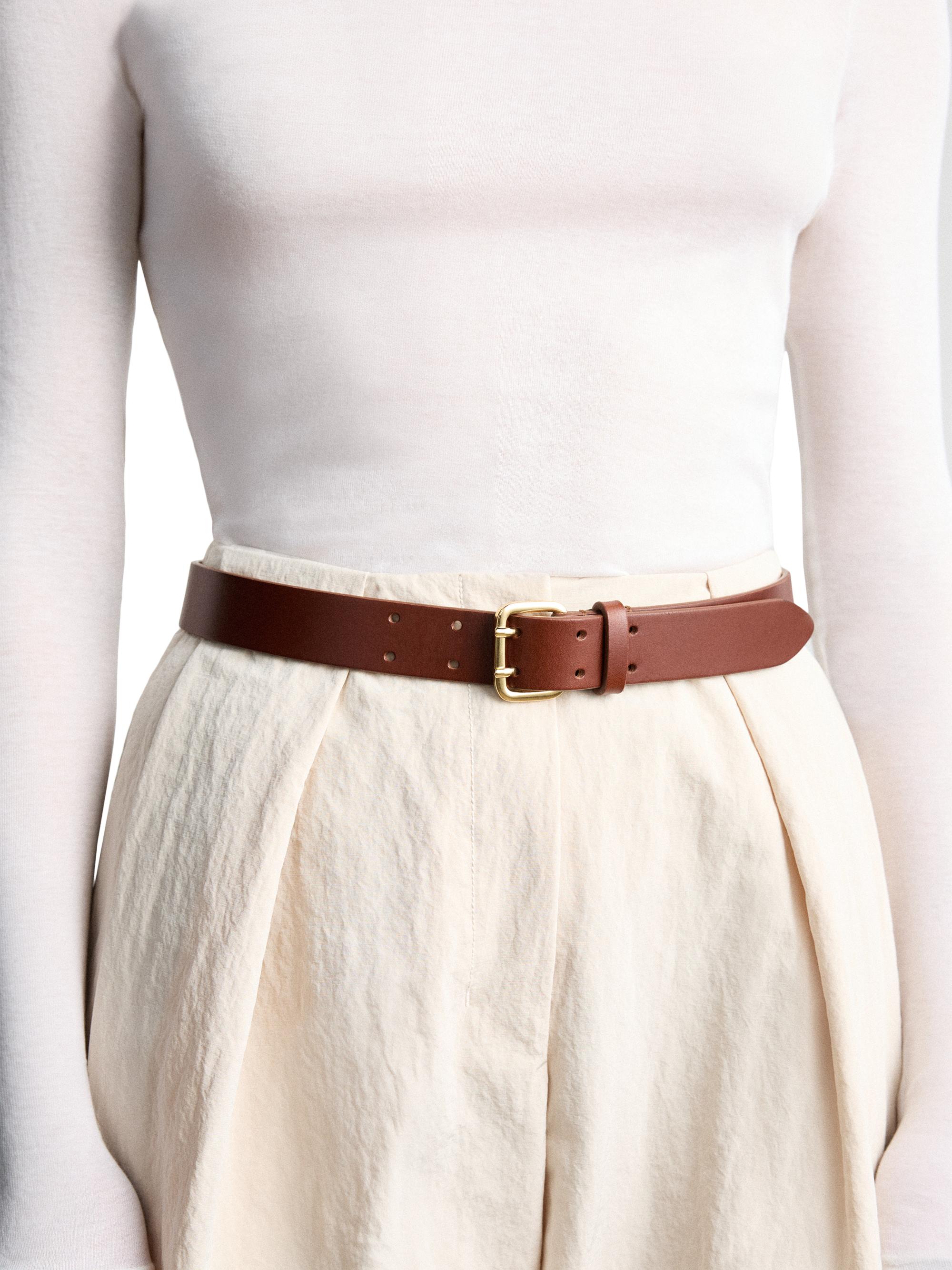 Déhanche Mini Hutch Leather Belt | Saks Fifth Avenue display picture 2