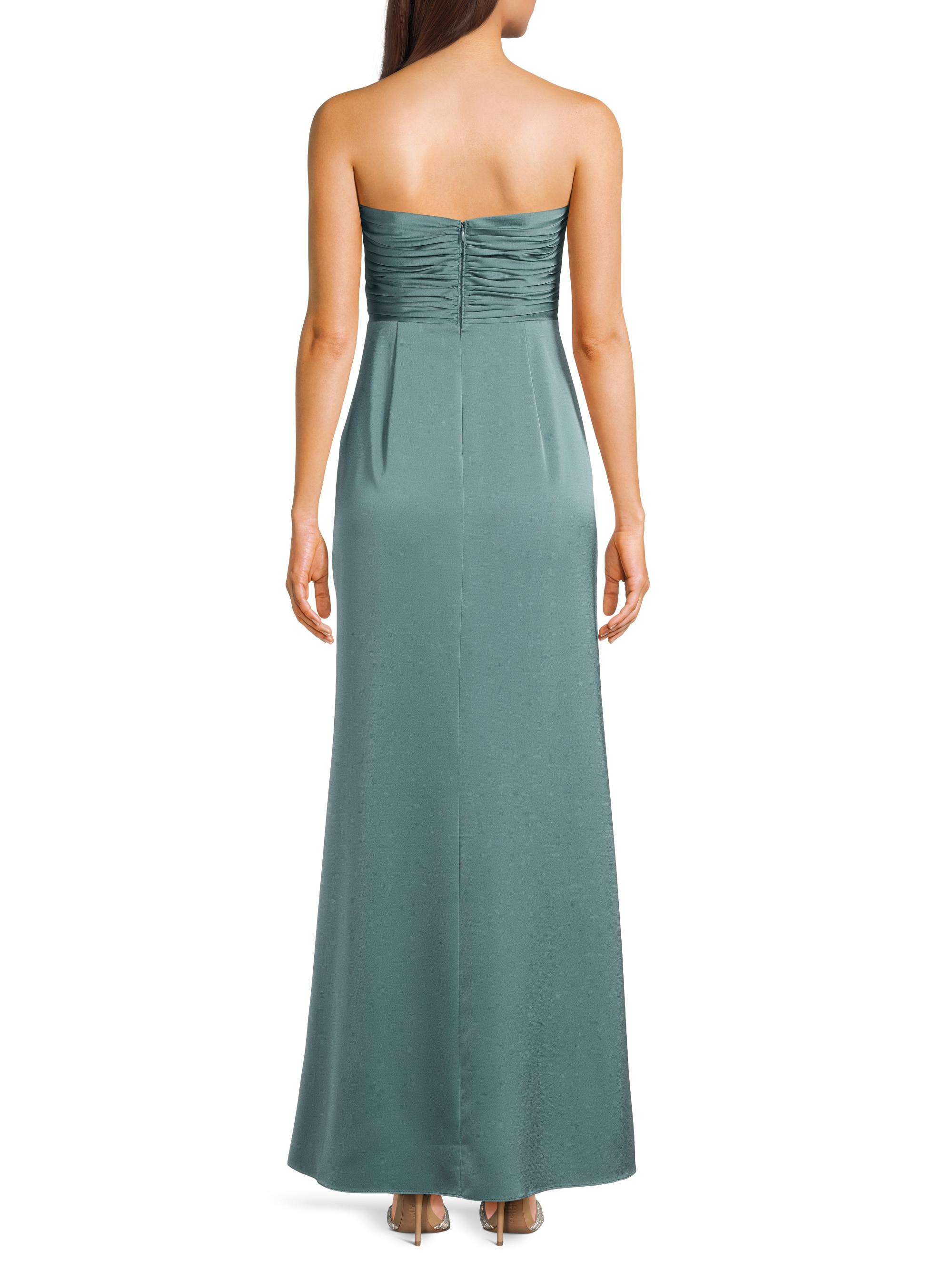 tiffany blue bridesmaid dresses david's bridal Deep V-Neck Terracotta Long Sleeves Mermaid Bridesmaid Dress – FancyVestido