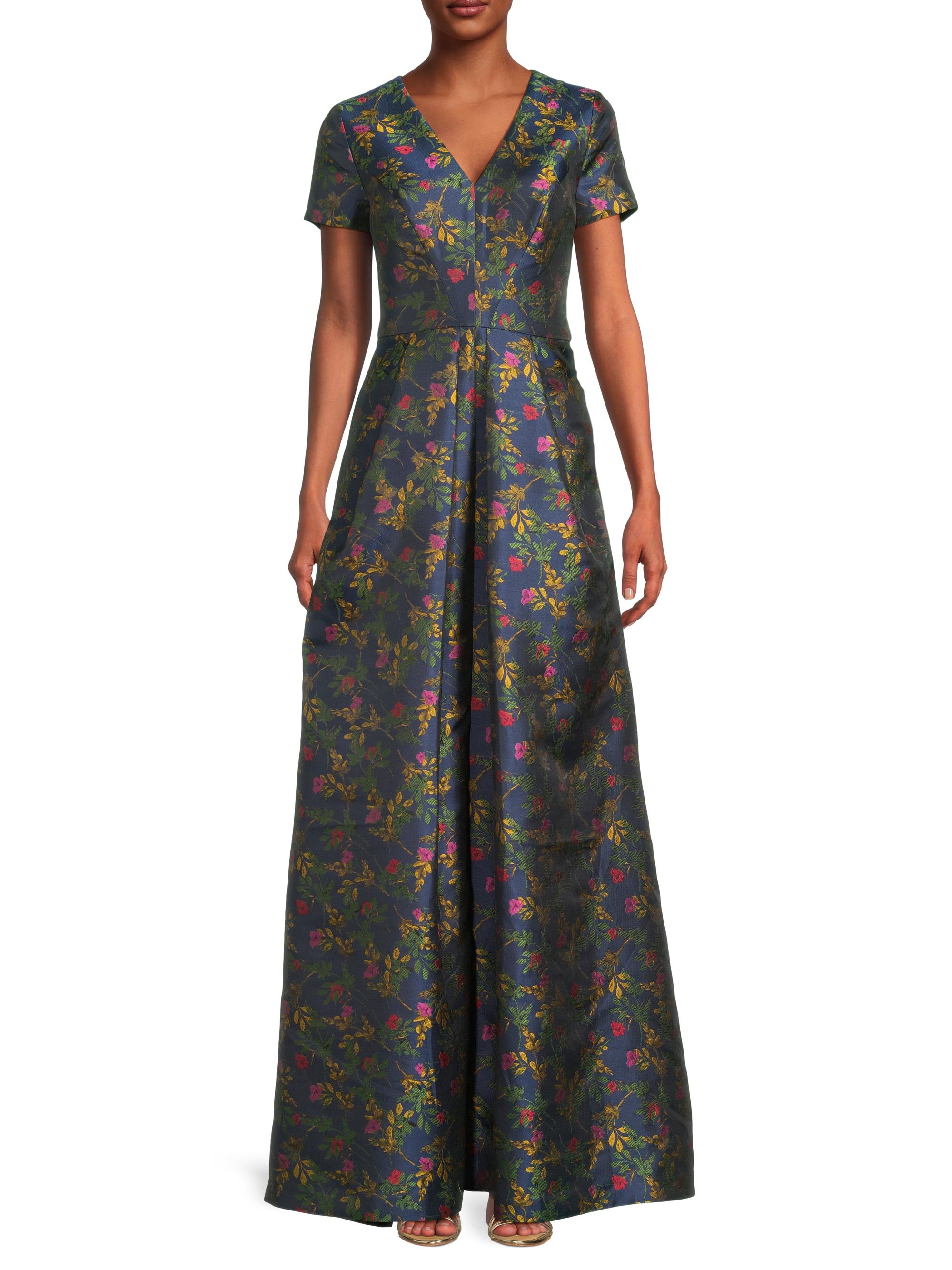 Rochelle V-Neck Gown