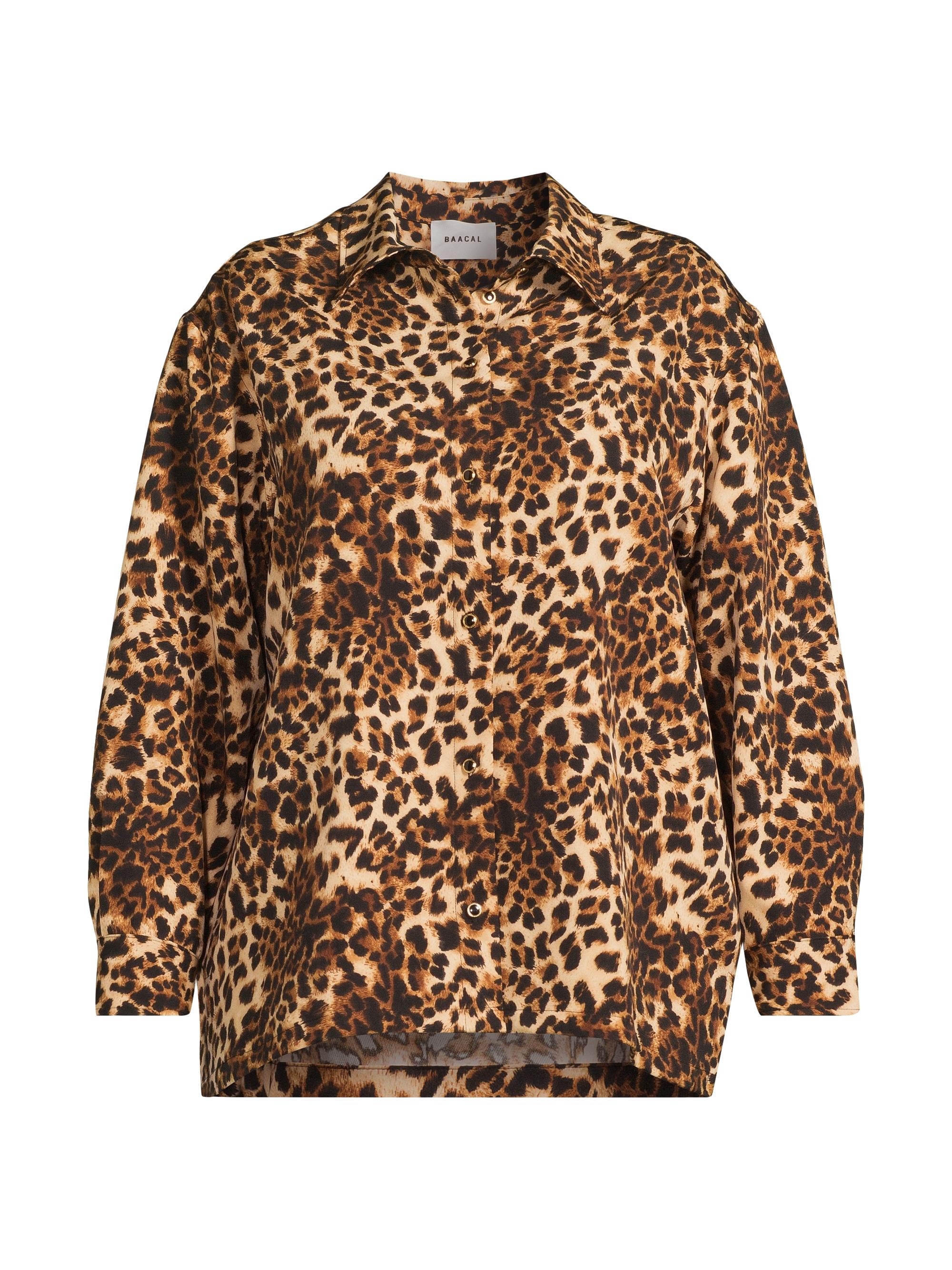 Baacal Women's Quinn Leopard Button-Front Shirt - Leopard