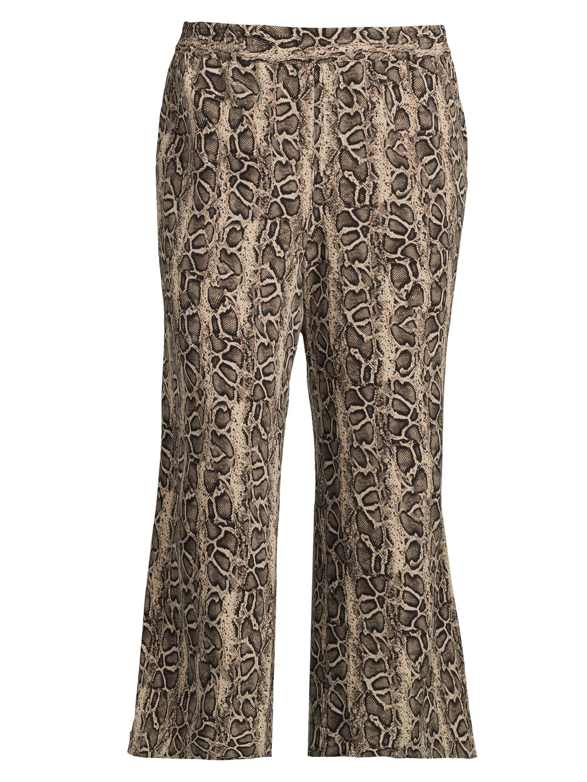 Baacal Women's Riley Python-Print Wide-Leg Pants - Python