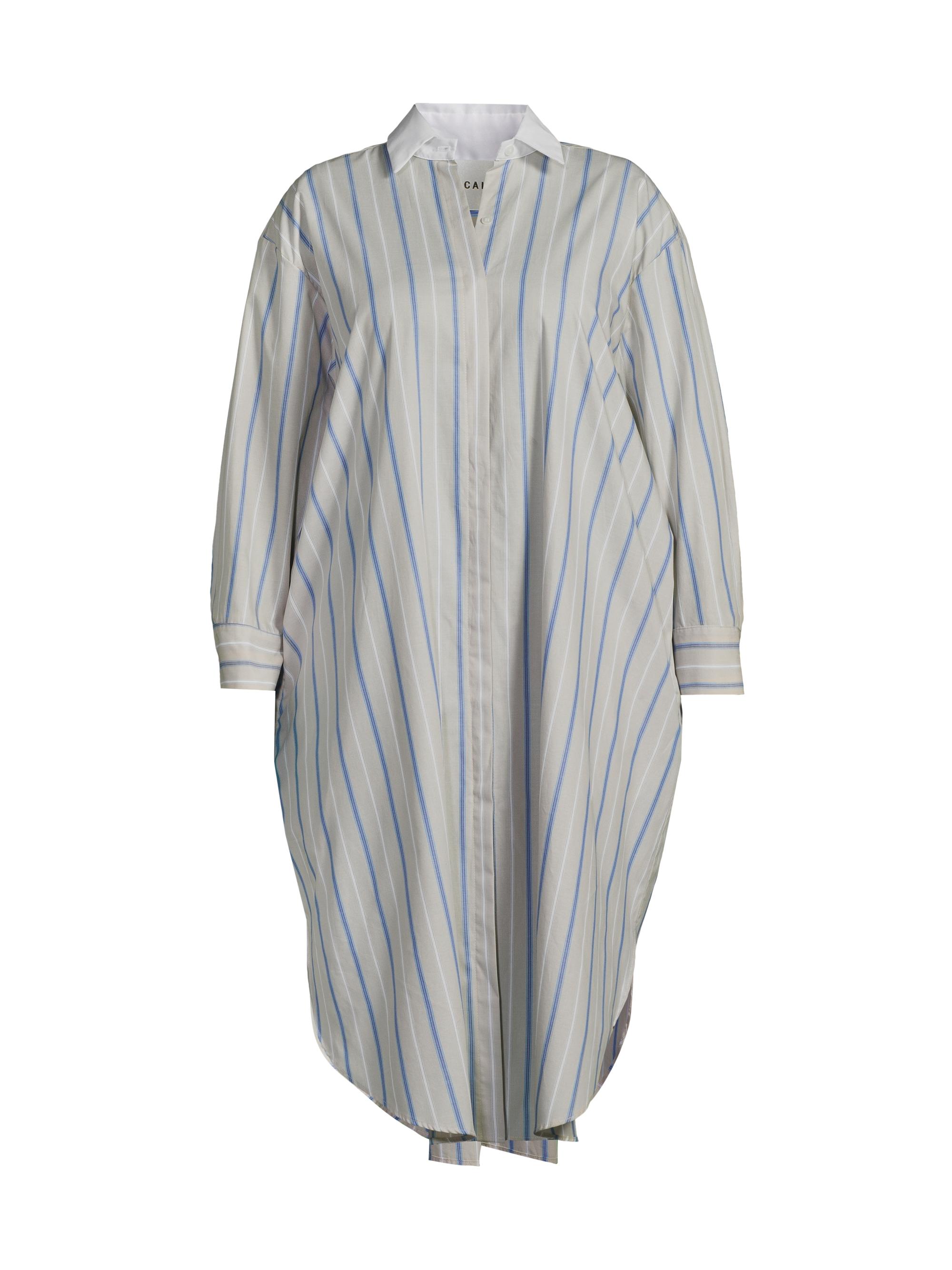 Baacal Women's Mia Striped Cotton Shirtdress - Multi Stripe
