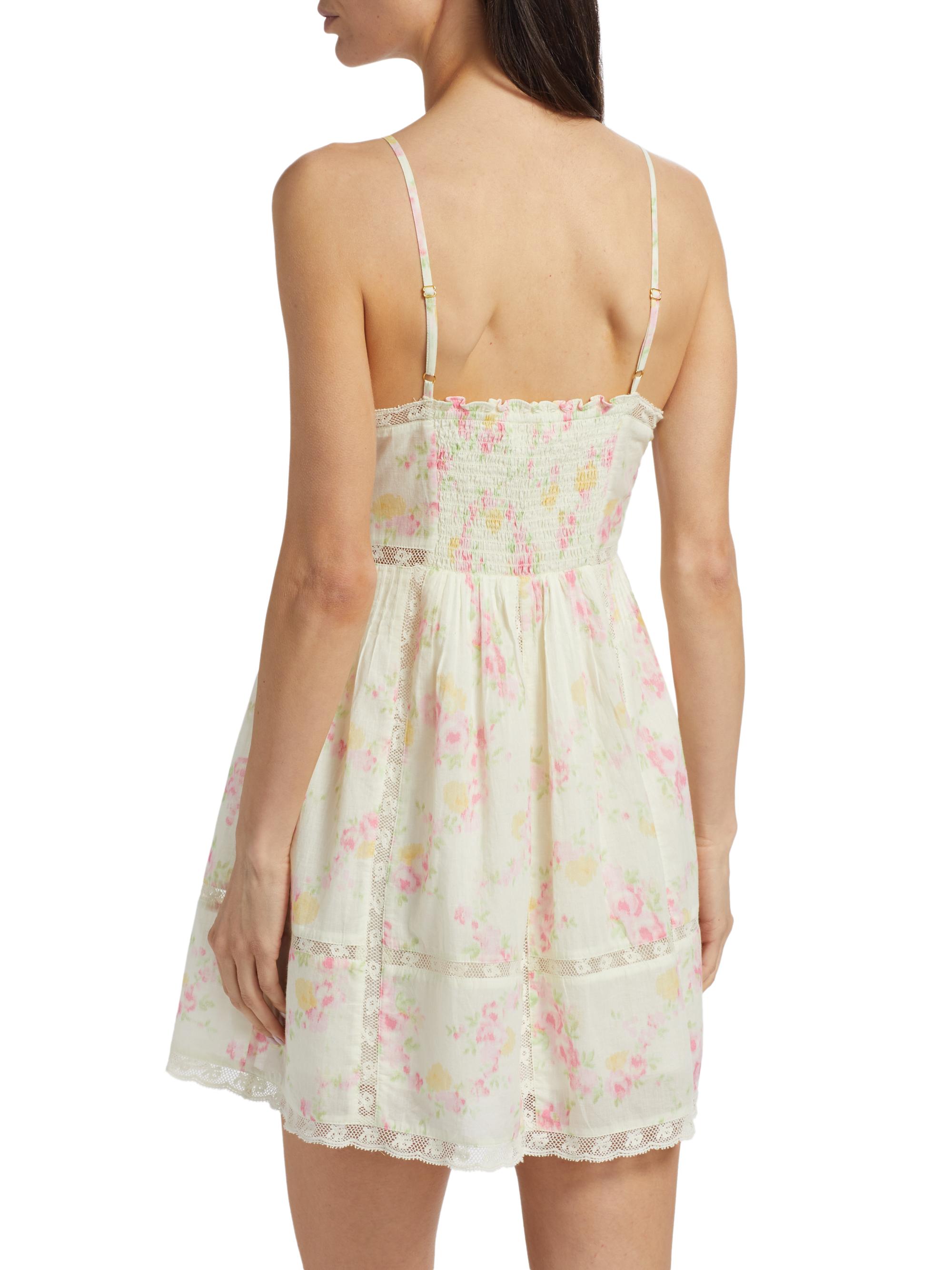 cosmo mini dress for love and lemons FOR LOVE & LEMONS Aster Mini Dress In Green – Lusso Di Luna Boutique