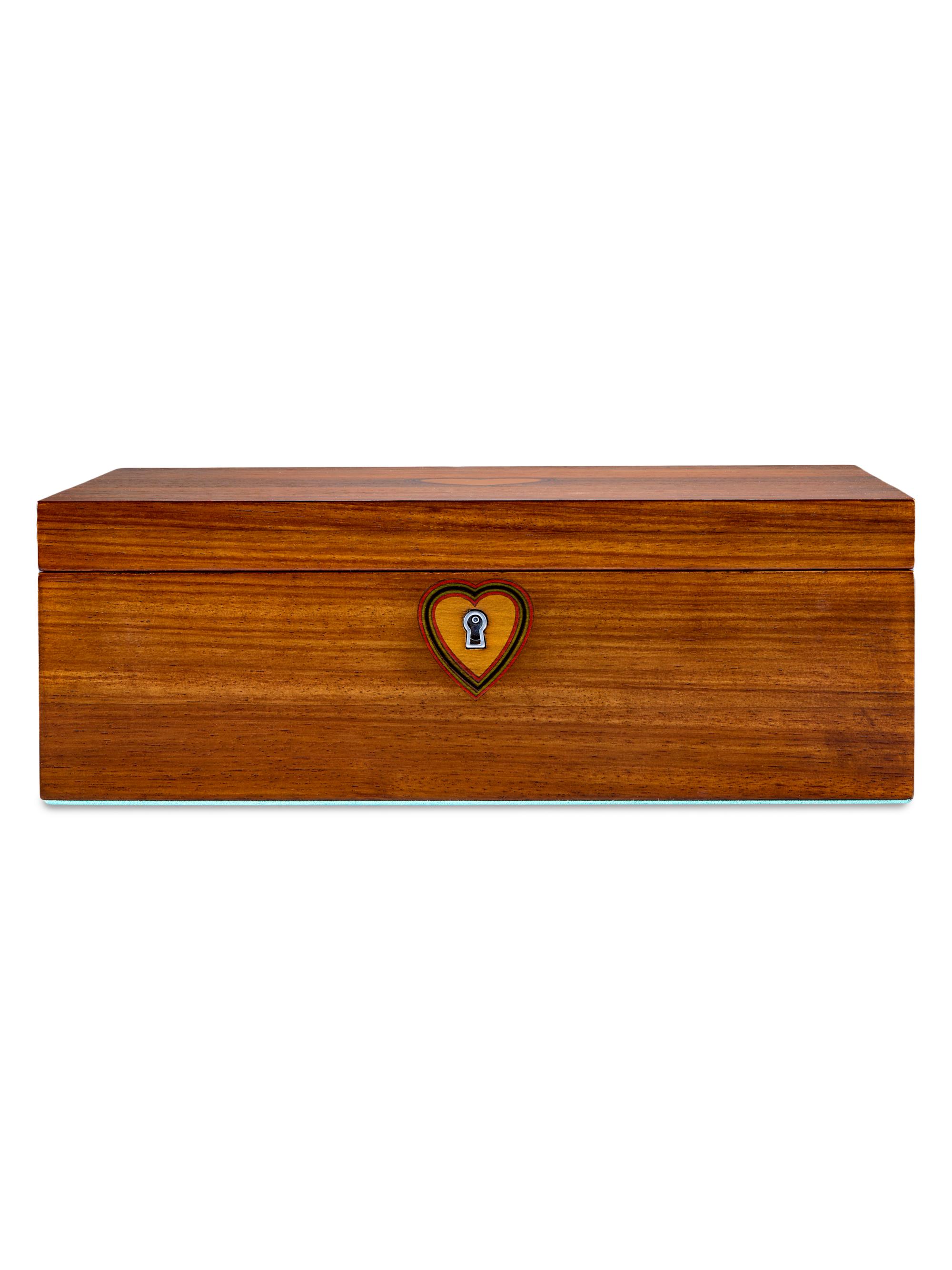 Wolf Ballet Musical Jewelry Box - Walnut Wood