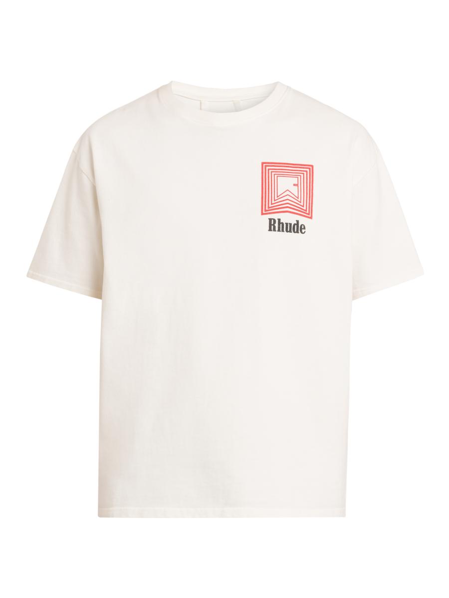 Rhude Chevron Logo Repeat T-Shirt | Saks Fifth Avenue