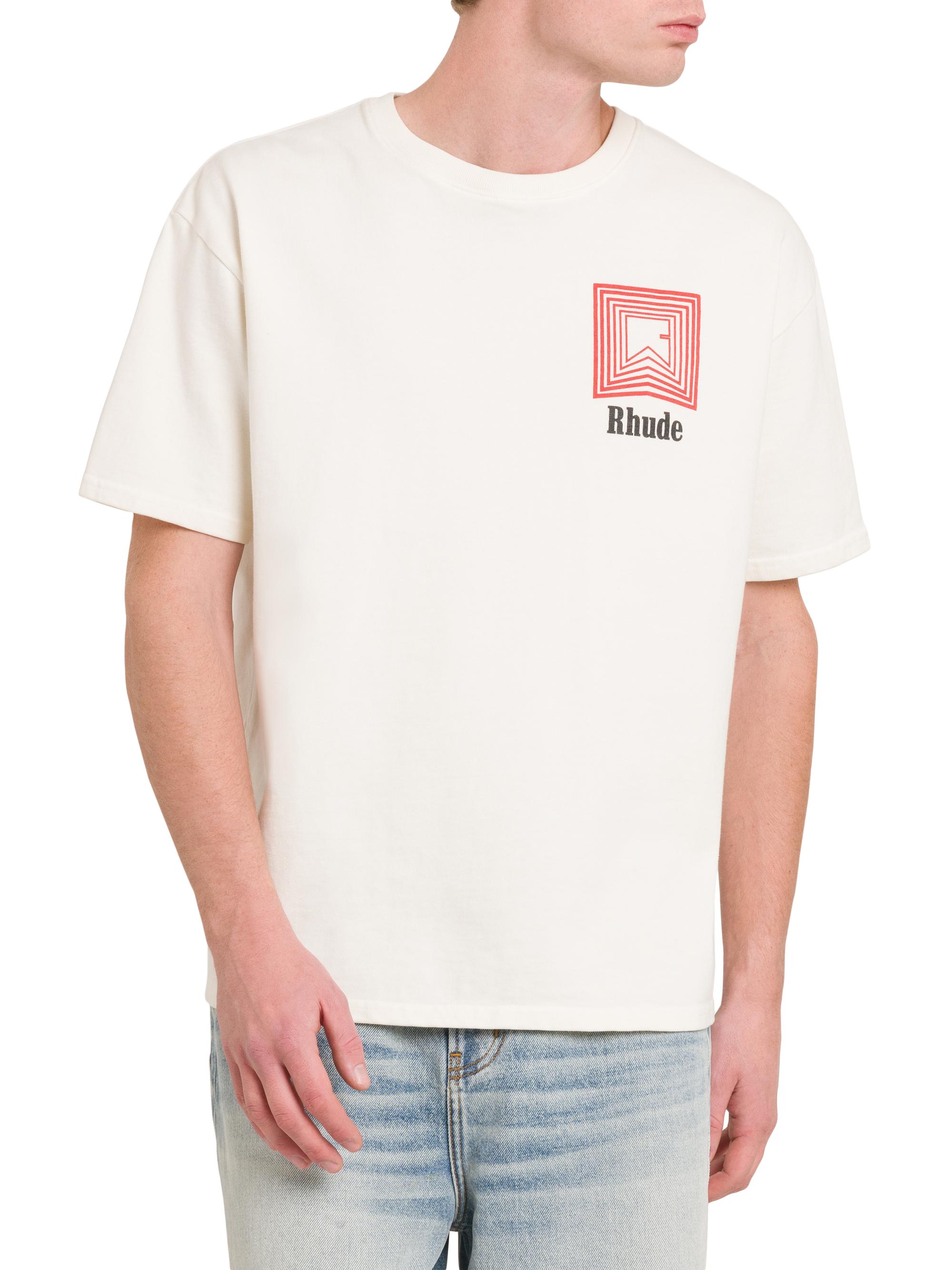 Rhude Chevron Logo Repeat T-Shirt | Saks Fifth Avenue