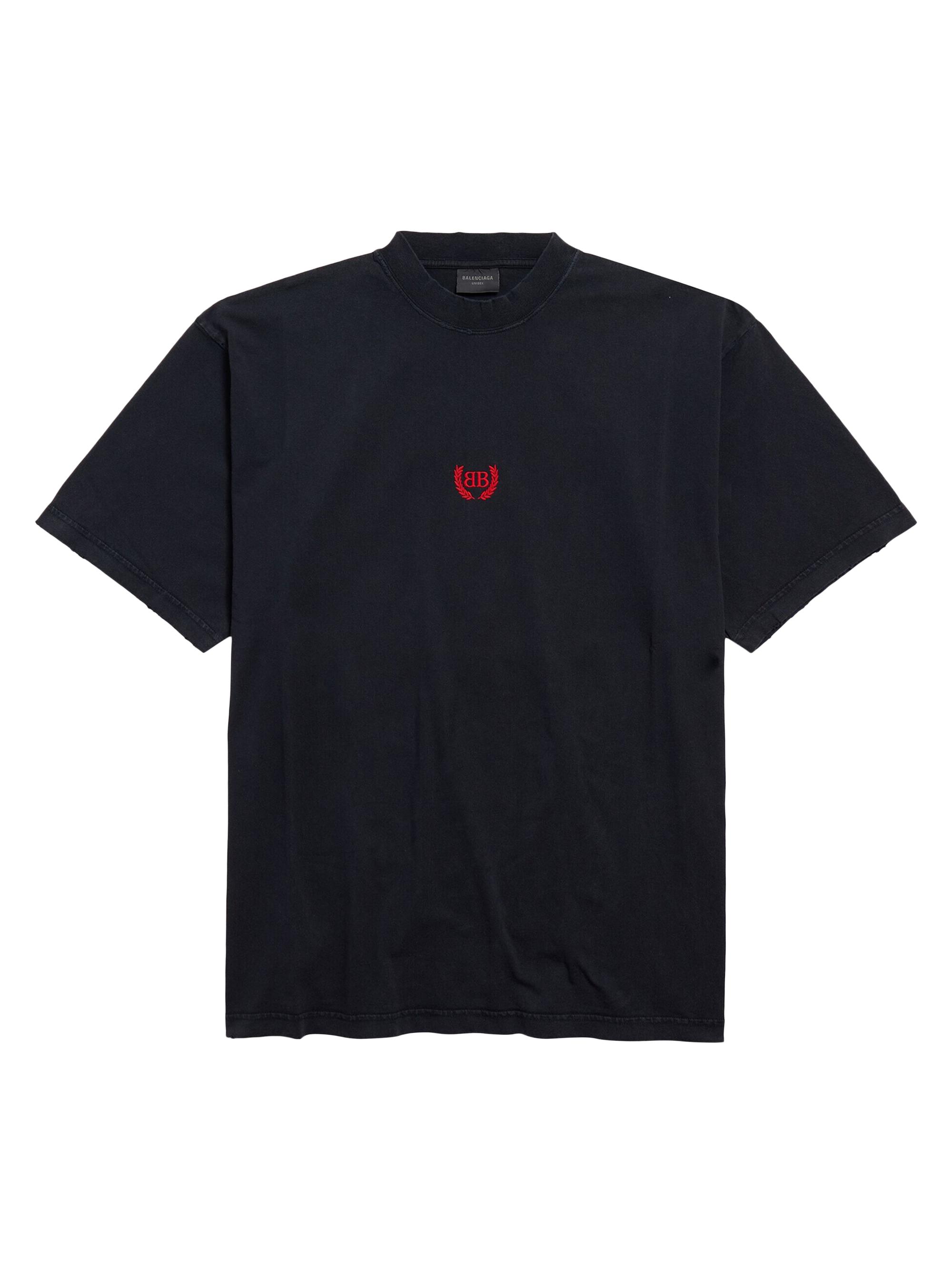 BALENCIAGA ブラック Tシャツ Balenciaga Ebay T-Shirt Oversized | Saks Fifth Avenue